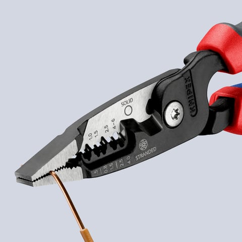 Clește de dezizolat KNIPEX WireStripper, model metric, cod 1372200ME