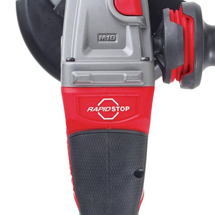 Polizor unghiular 115 mm cu turație variabilă, frânare și comutator tip clapetă M18 FUEL™ Milwaukee M18FSAGV115XPDB-0, cod 4933478774, fără acumulator, fără încărcător