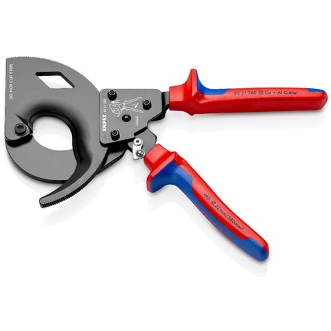 Foarfecă pentru cabluri Knipex (principiul clichetului), cod 9531280