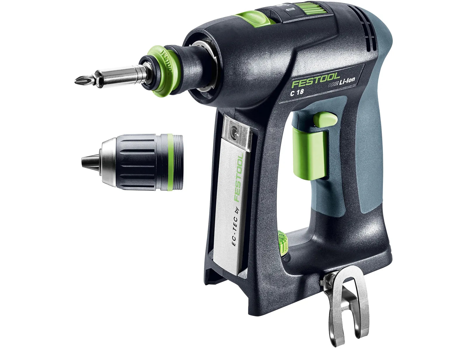 Mașină de găurit și înșurubat cu acumulator 18V, Festool C 18-Basic, 4Ah, cod 576434