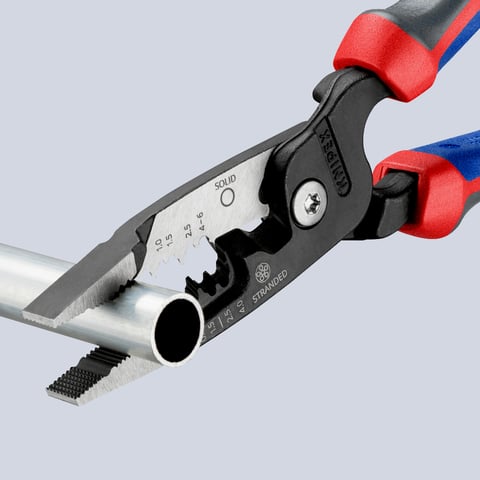Clește de dezizolat KNIPEX WireStripper, model metric, cod 1372200ME