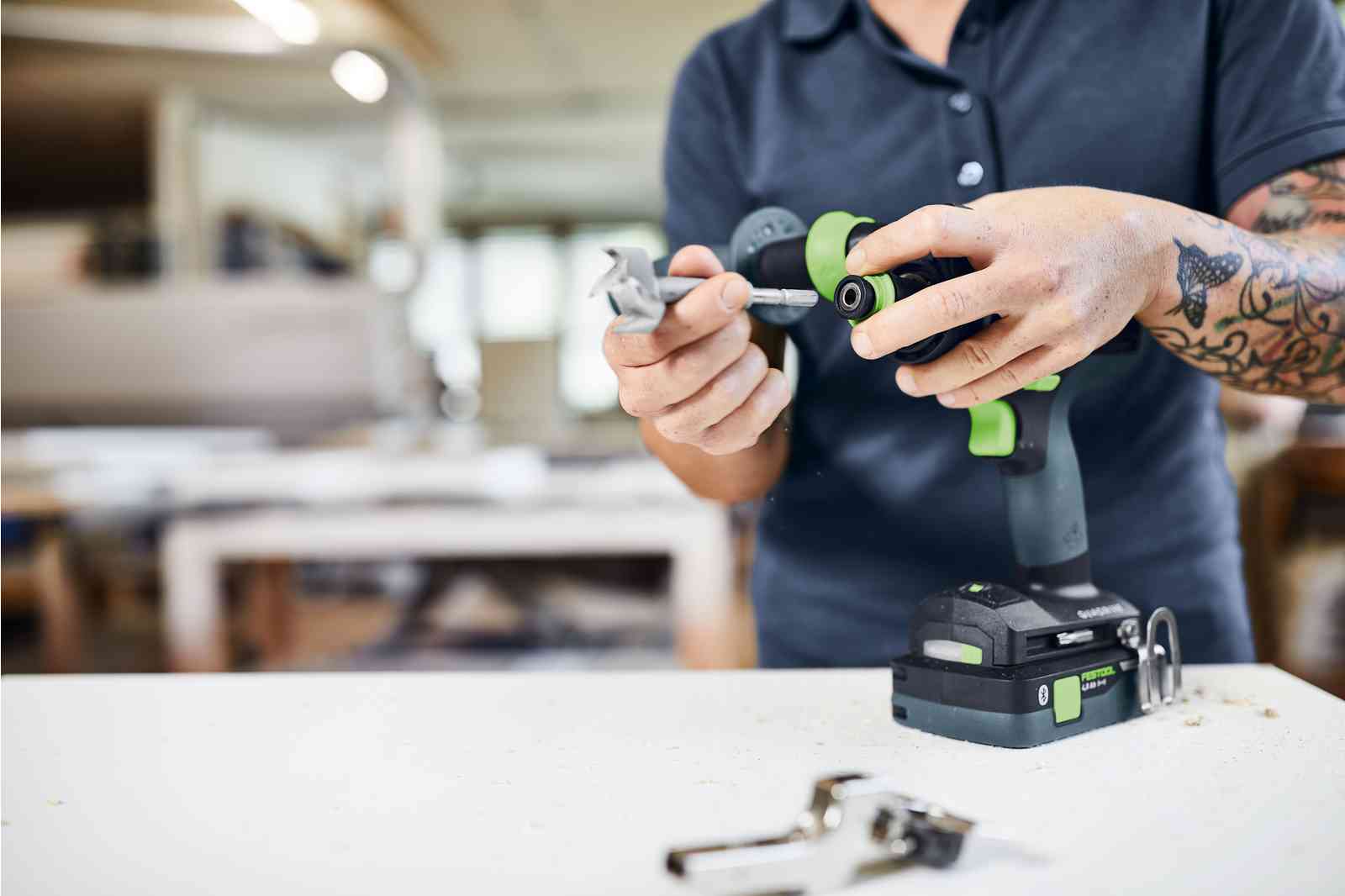 Mașină de găurit și înșurubat cu acumulator, 18V, Festool QUADRIVE TDC 18/4 I-Basic, cod 577052 + acumulator CADOU BP 18 Li 5,2 - BIG STORE (Dynamic Tools SRL)