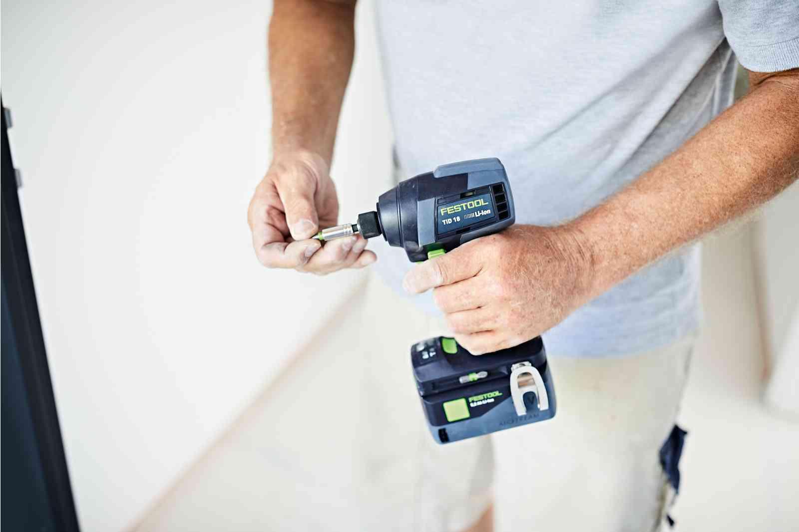 Mașină de găurit și înșurubat cu acumulator, 18V, Festool TID 18-Basic, 4,0Ah, cod 577054 - BIG STORE (Dynamic Tools SRL)