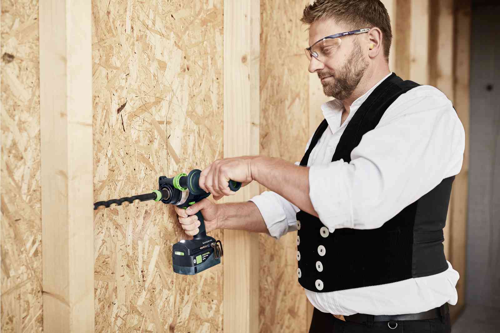 Mașină de găurit și înșurubat cu acumulator, 18V, Festool QUADRIVE TDC 18/4 I-Basic, cod 577052 + acumulator CADOU BP 18 Li 5,2 - BIG STORE (Dynamic Tools SRL)