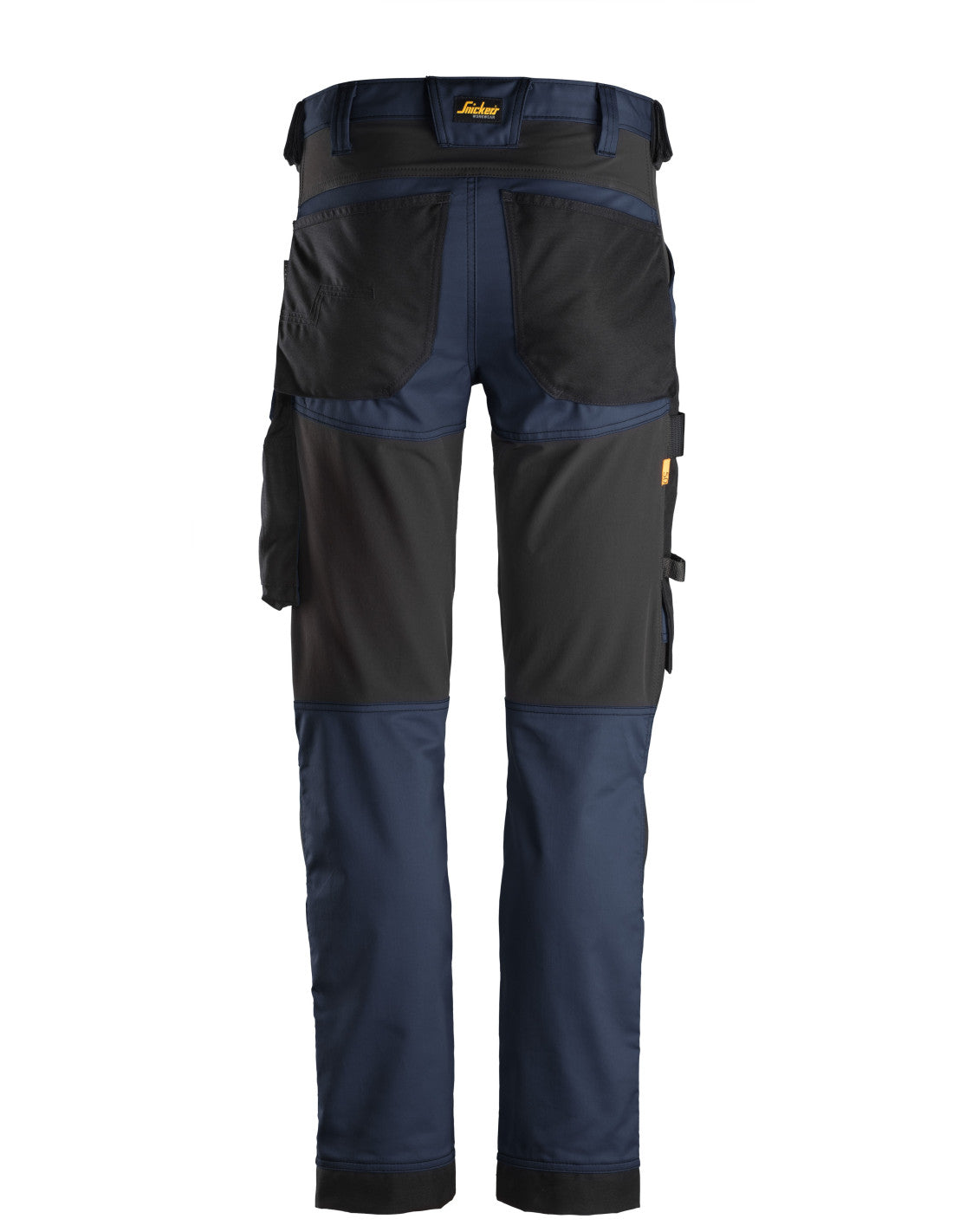 Pantaloni de lucru, stretch, Snickers Workwear, AllroundWork, 6341, Navy/Black