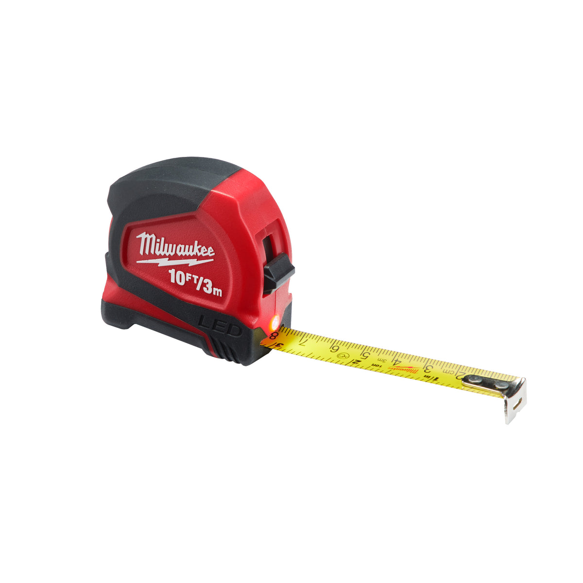 Ruletă cu lumină LED Milwaukee Pocket LED Tape 3m/10ft, cod 4932501678