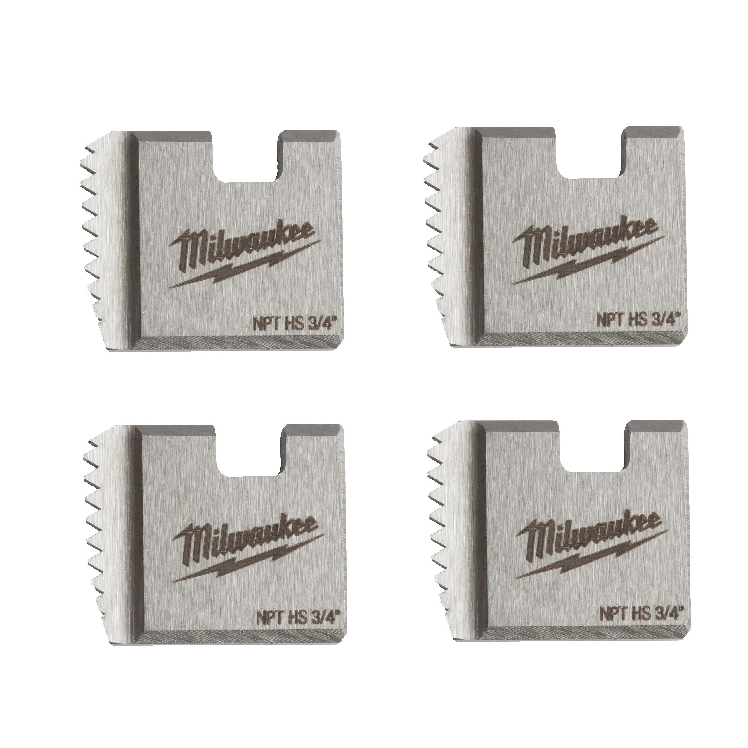 Capete de filetat țevi Milwaukee FPTD 3/4" NPT HS, cod 48361108