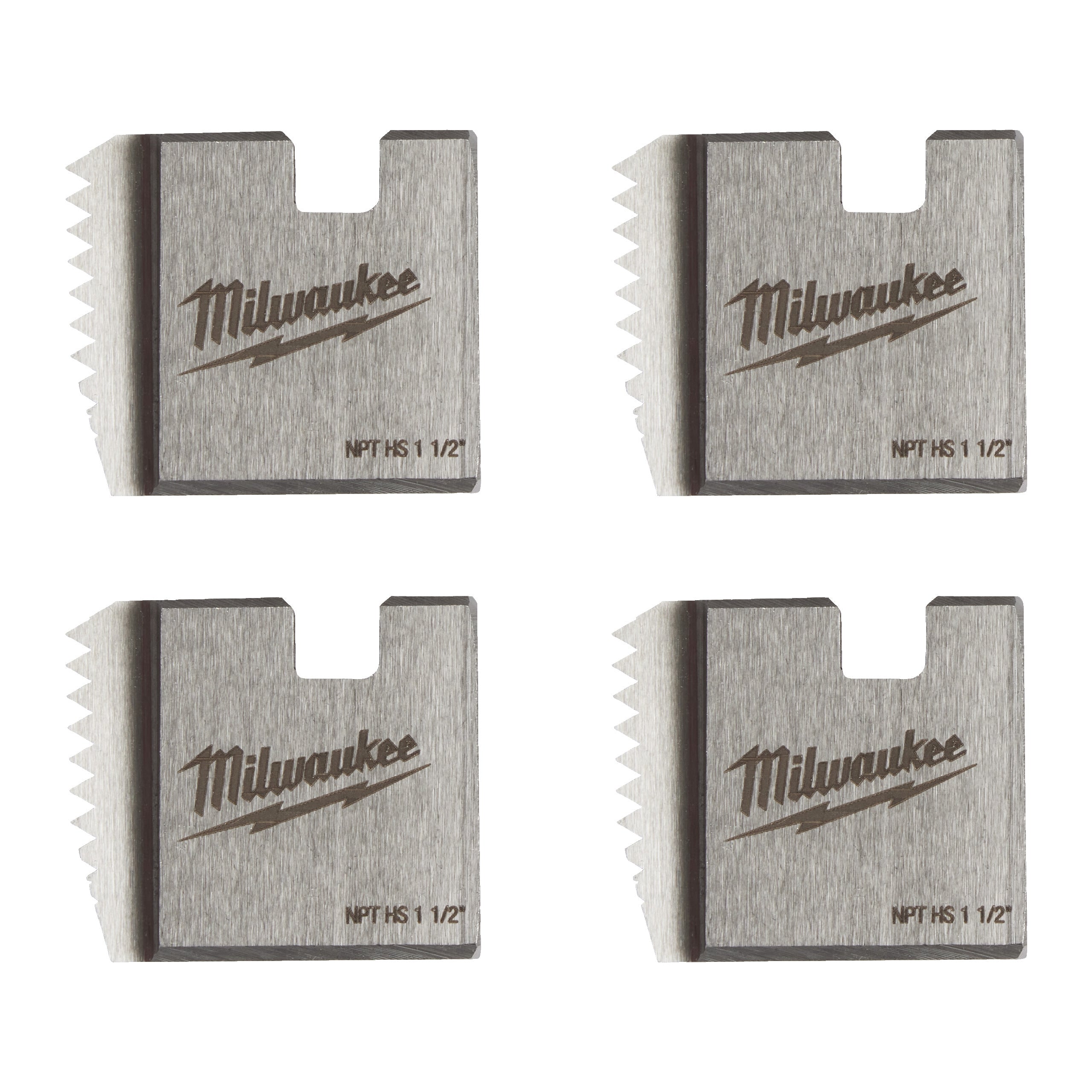 Capete de filetat țevi Milwaukee FPTD 1-1/2" NPT HS, cod 48361111