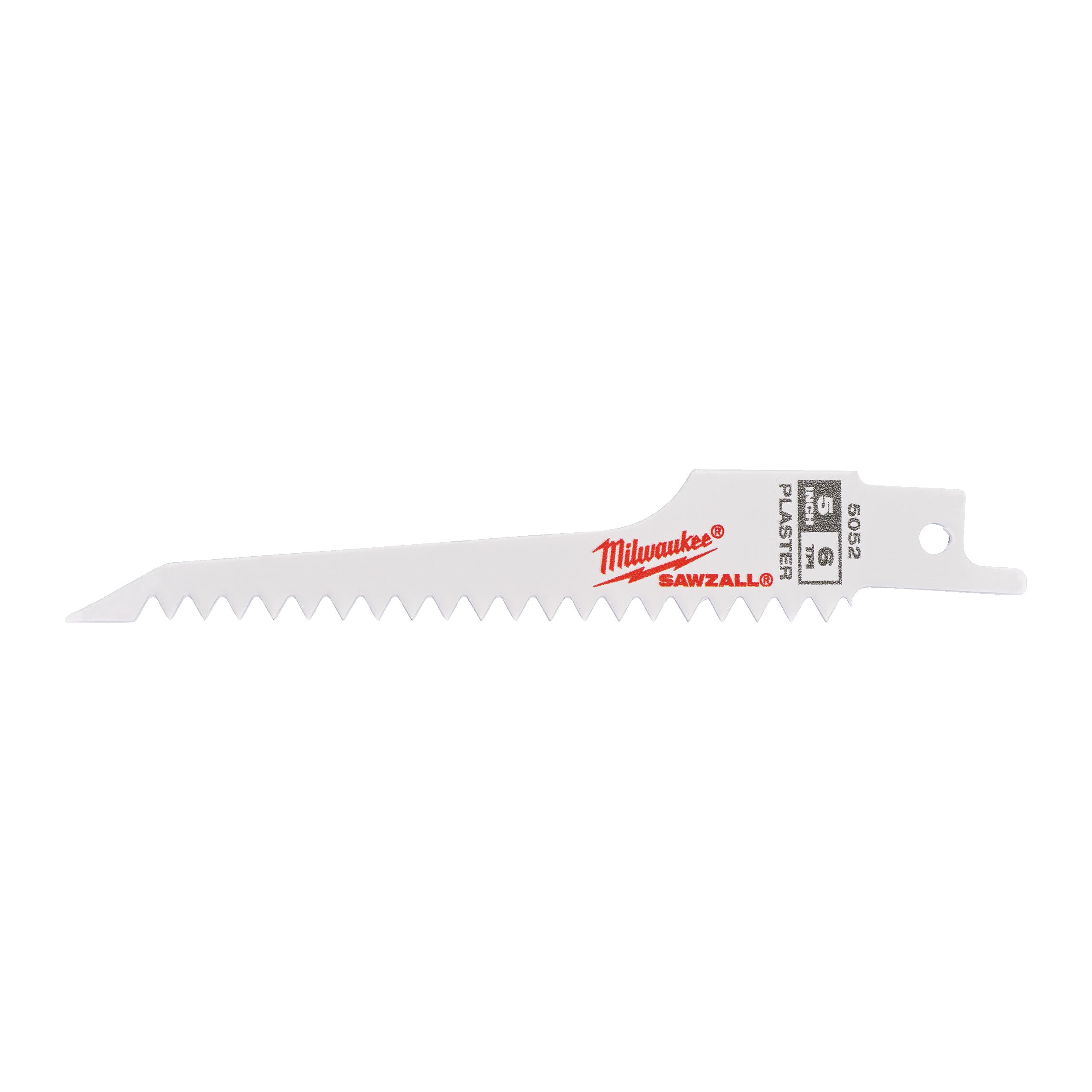 Pânză pentru fierăstrău sabie Sawzall Aplicații speciale: pânze pentru gips-carton Milwaukee 125mm x 6 Tpi, cod 48475052