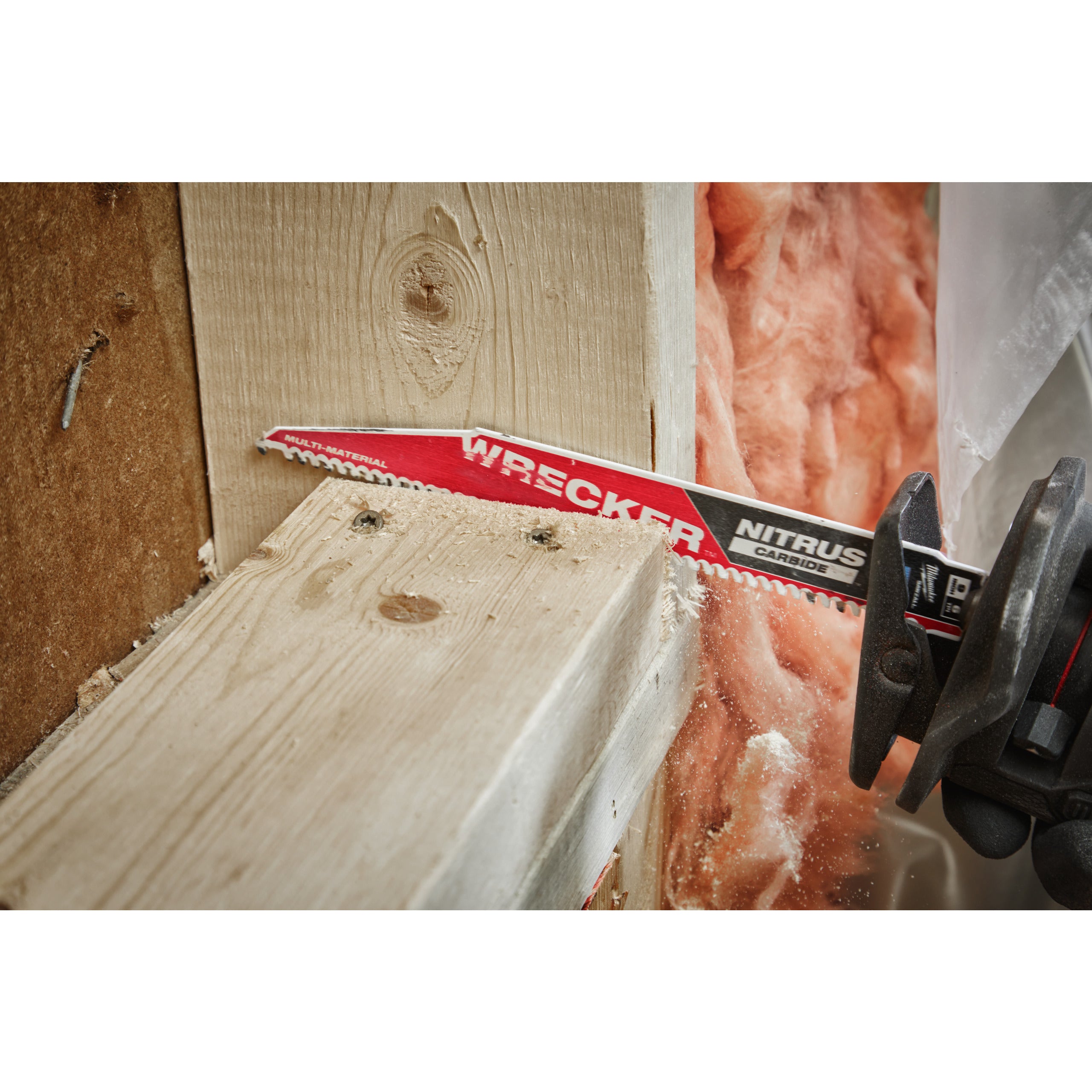 Pânză pentru fierăstrău sabie Sawzall Multi Material WRECKER™ cu NITRUS CARBIDE™ Milwaukee TCT WRECKER NITRUS 230mm x 6 Tpi, cod 48475272