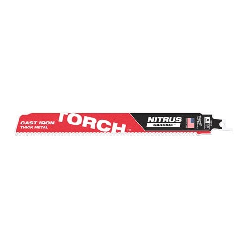 Pânză sabie metal Milwaukee Heavy Duty TORCH™ NITRUS CARBIDE™, multiple dimensiuni