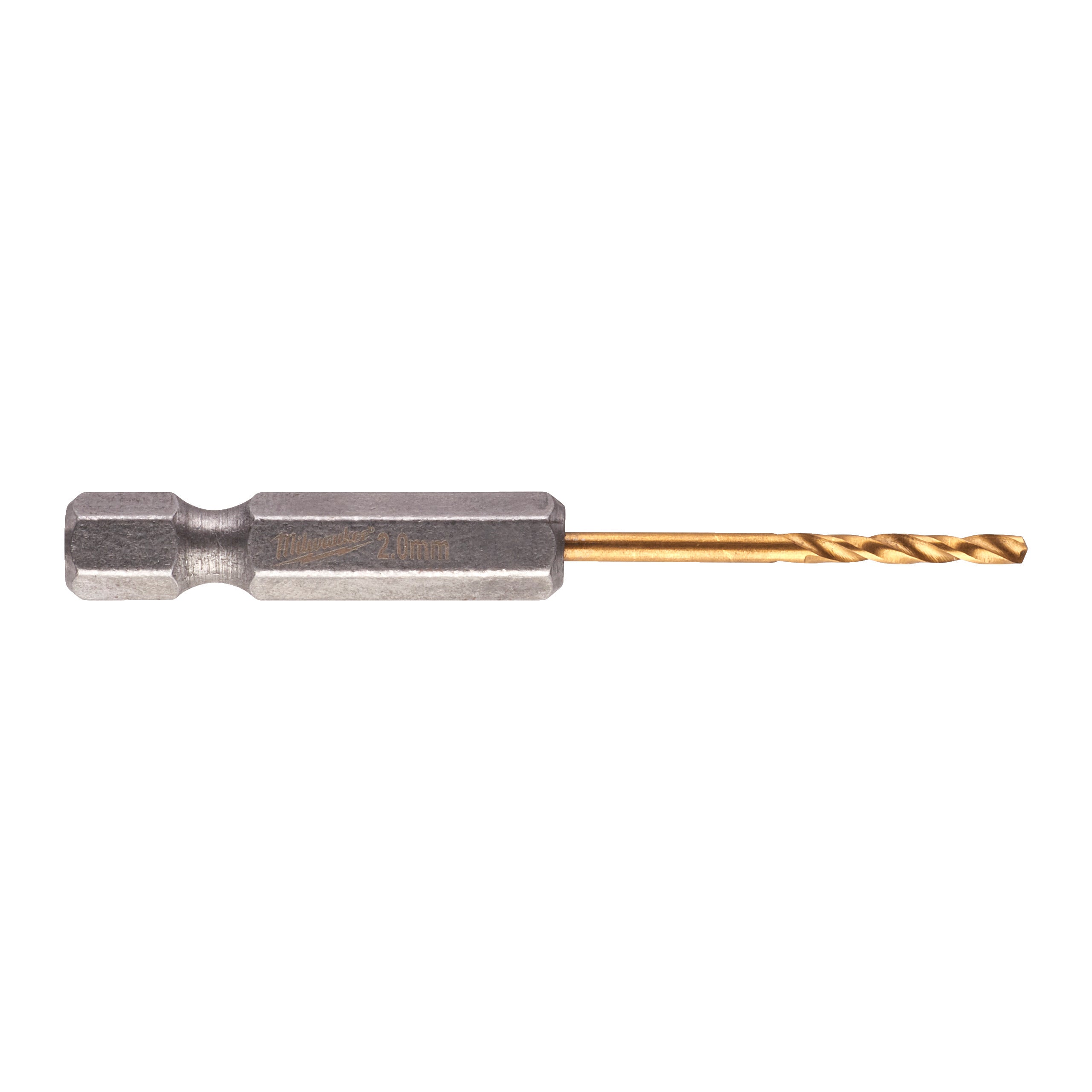 Burghiu pentru metal RED HEX - Burghie SHOCKWAVE™ HSS-Ground Titan pentru metal Milwaukee Shockwave HSS-G TiN Red Hex 13 mm - 5 pcs, cod 4932500419