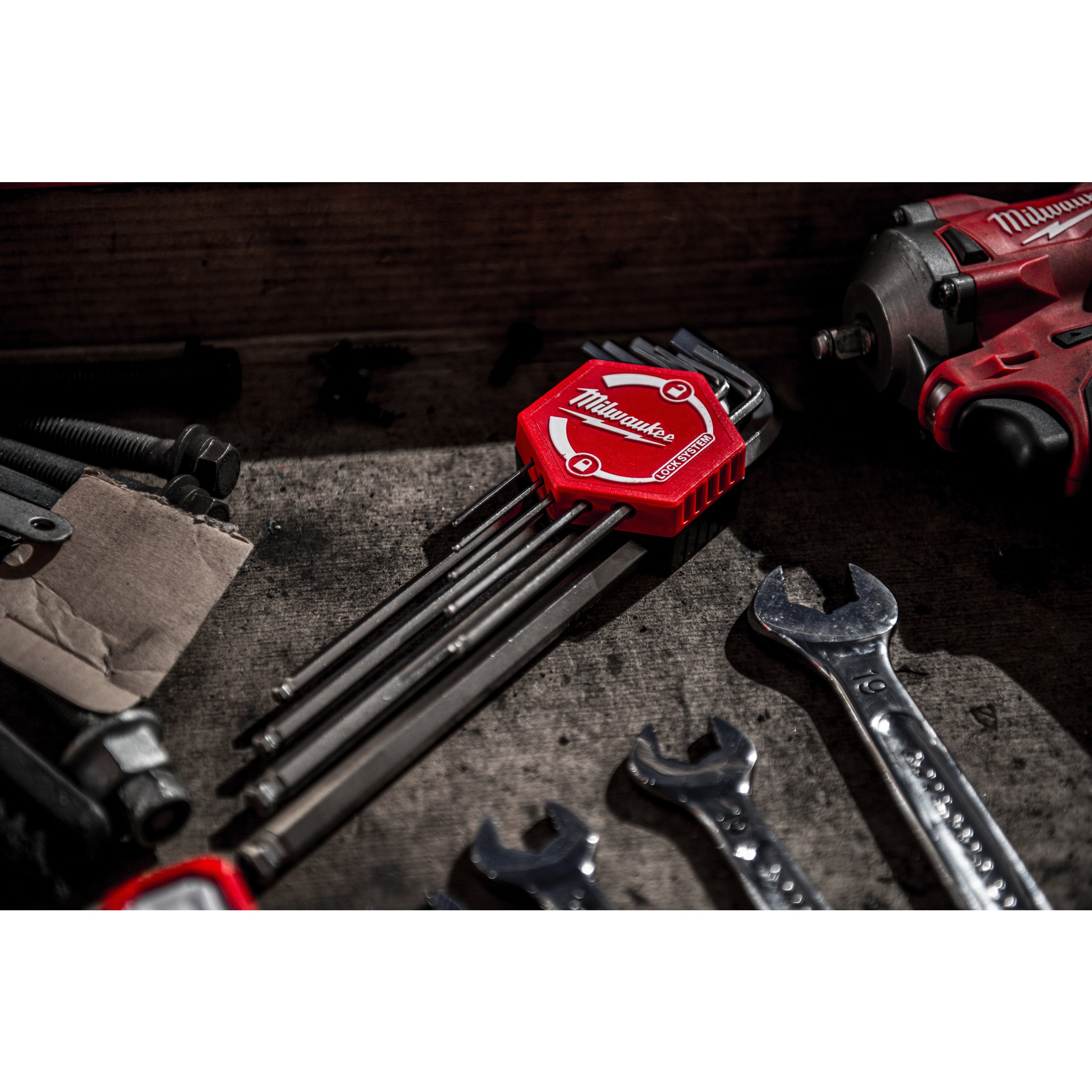 Set chei Hex și Torx Imbusuri Milwaukee Compact Hex Key - 10mm, cod 4932492408