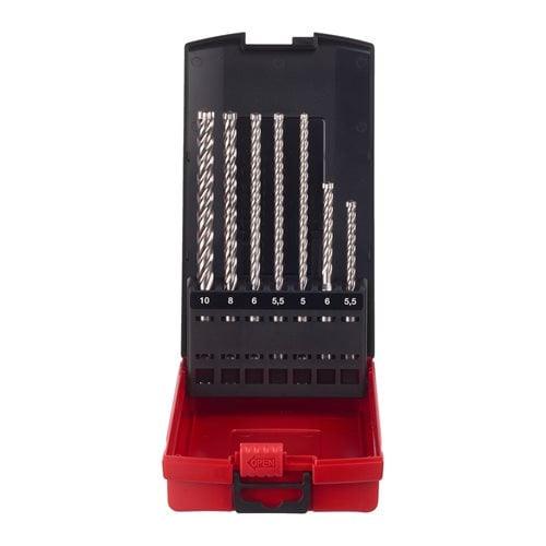 Set 7 burghie SDS-Plus MX4 Milwaukee, 4932492114 - BIG STORE (Dynamic Tools SRL)