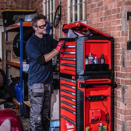 Dulap de scule mobil, cu 7 sertare, metalic, 78 cm Milwaukee, cod 4932478849 - BIG STORE (Dynamic Tools SRL)