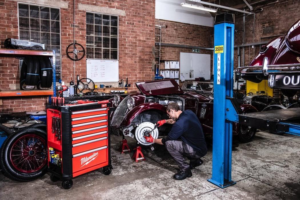 Dulap de scule mobil, cu 7 sertare, metalic, 78 cm Milwaukee, cod 4932478849 - BIG STORE (Dynamic Tools SRL)