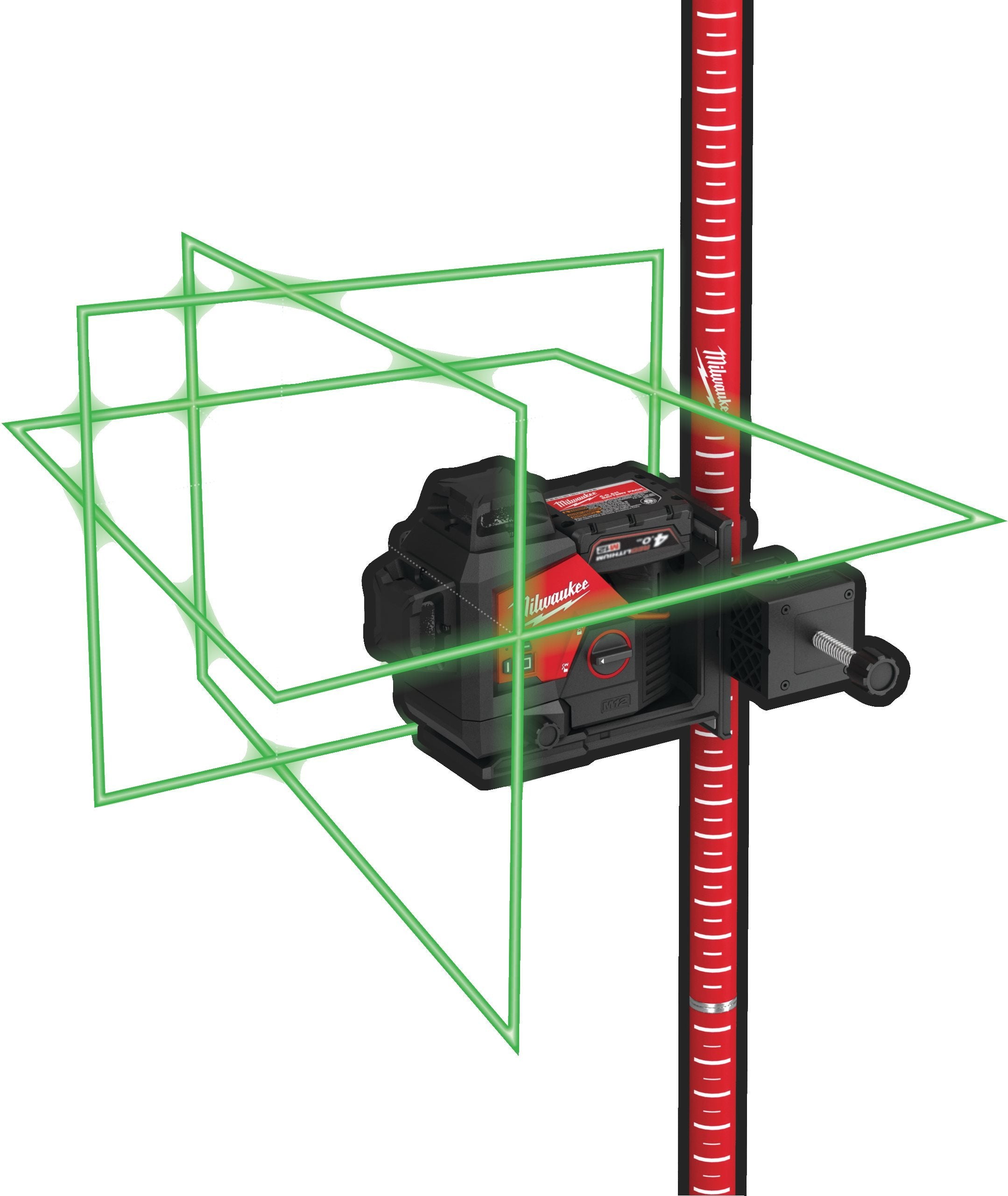 Stâlp telescopic pentru laser, Milwaukee, cod 4932479205