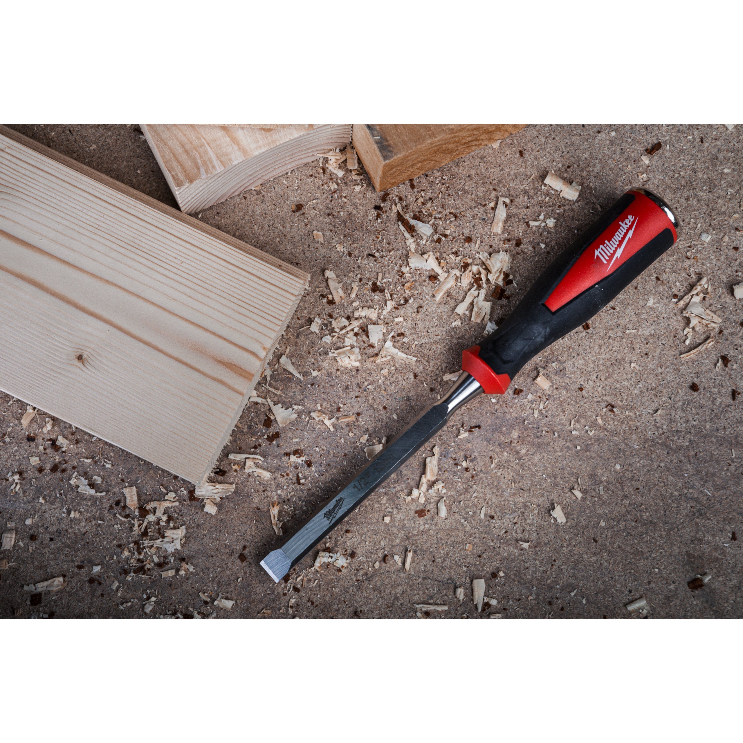 Daltă manuală cu margine teșită Milwaukee 1/2" Beveled Edge Chisel, cod 4932479893