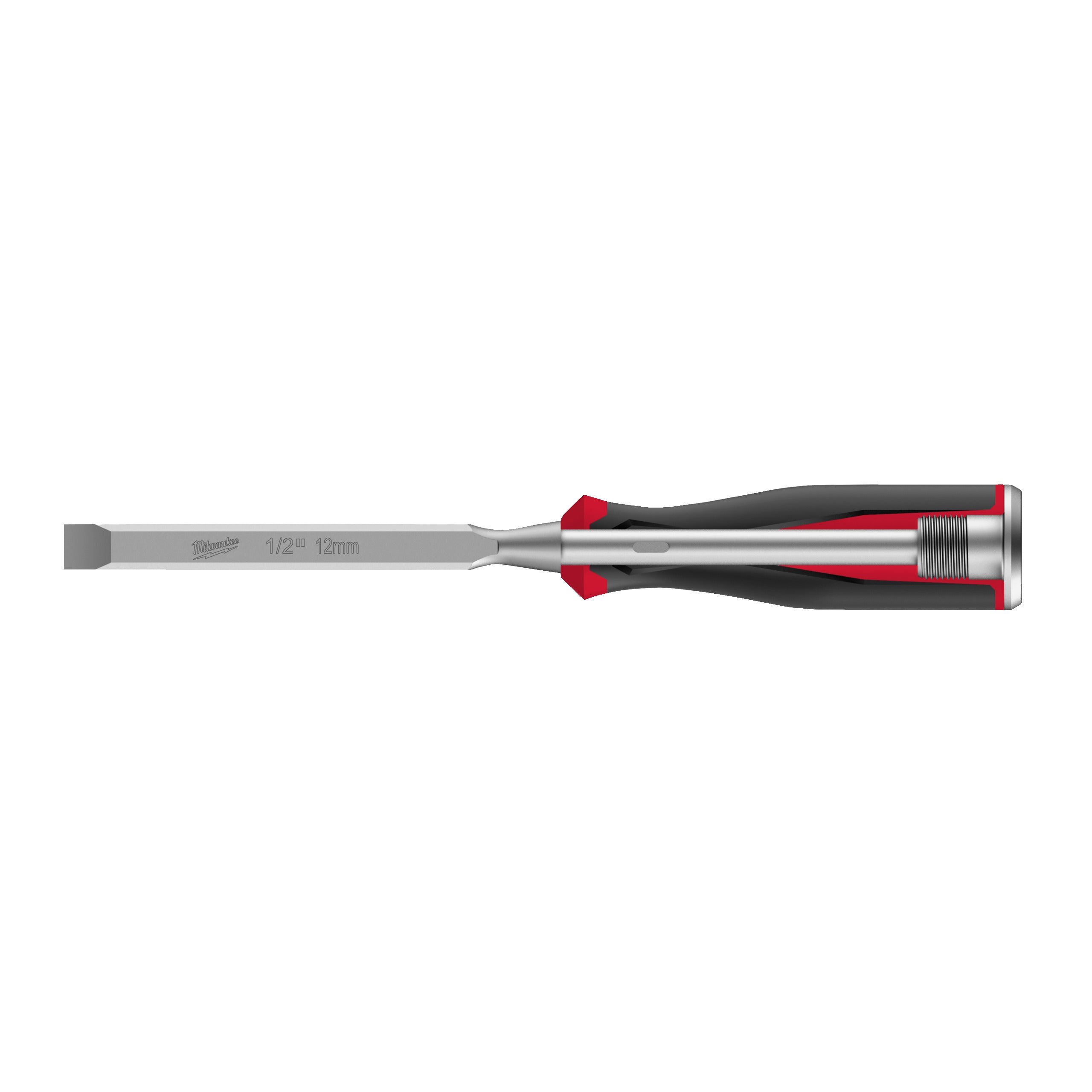 Daltă manuală cu margine teșită Milwaukee 1/2" Beveled Edge Chisel, cod 4932479893