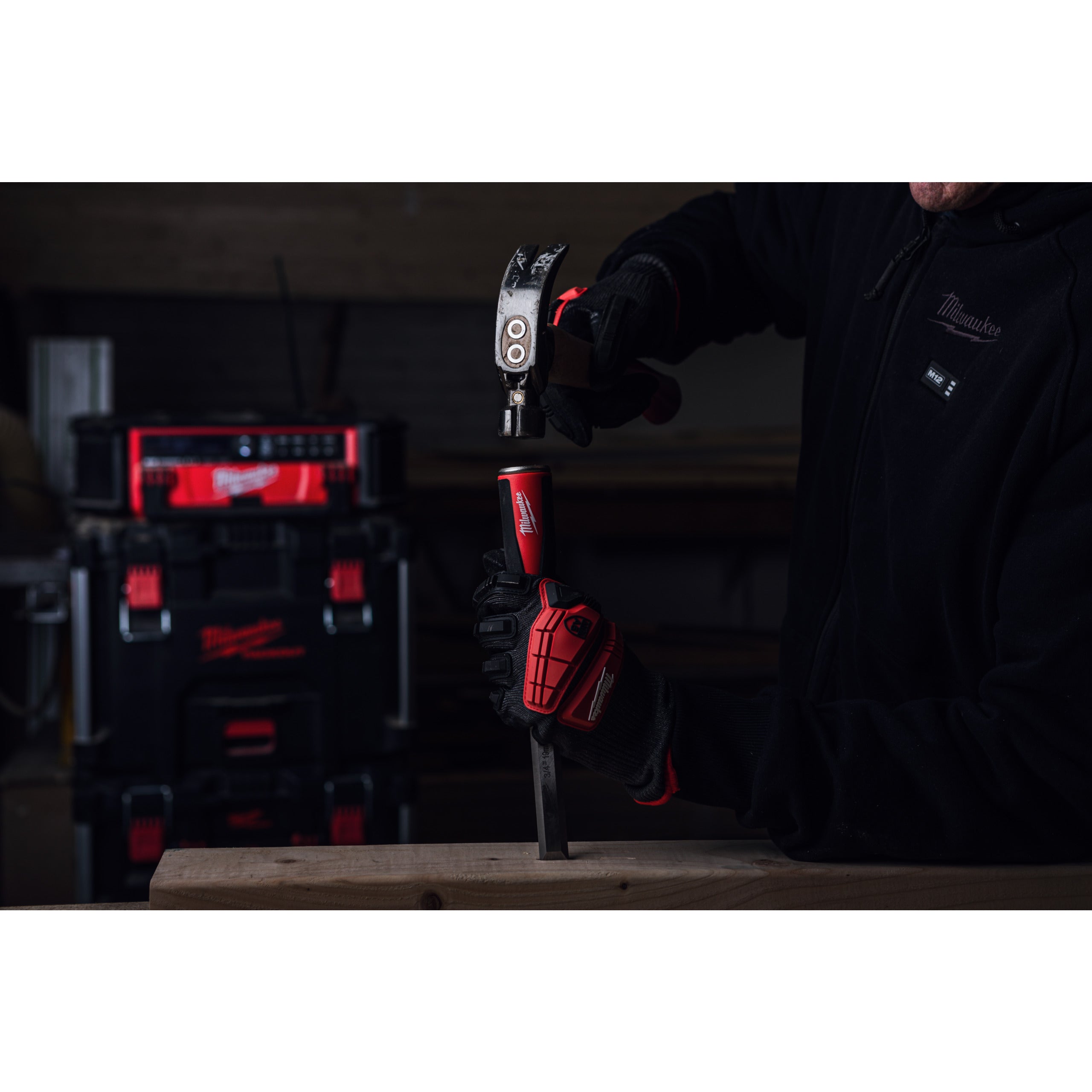 Daltă manuală cu margine teșită Milwaukee 3/4" Beveled Edge Chisel, cod 4932479894