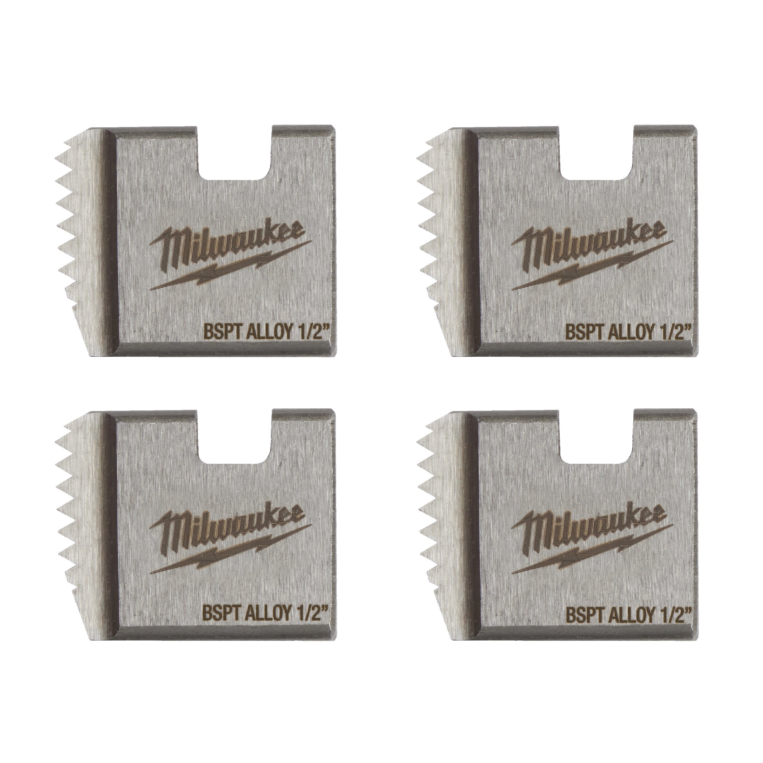 Capete de filetat țevi Milwaukee FPTD 1/2" BSPT Alloy, cod 4932480227