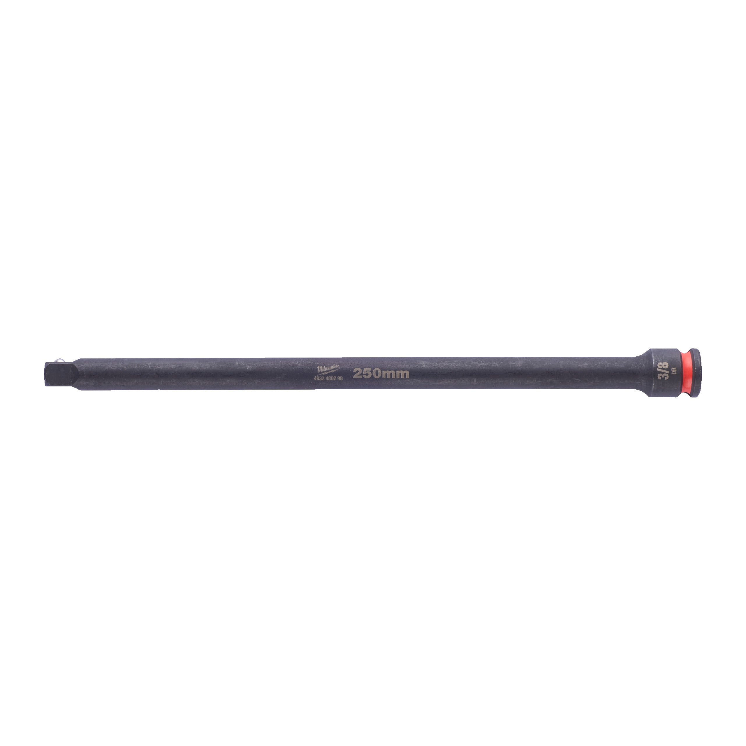 Cheie tubulară Shockwave de impact ⅜″ - extensii Milwaukee 250 mm 3/8" impact extension, cod 4932480298