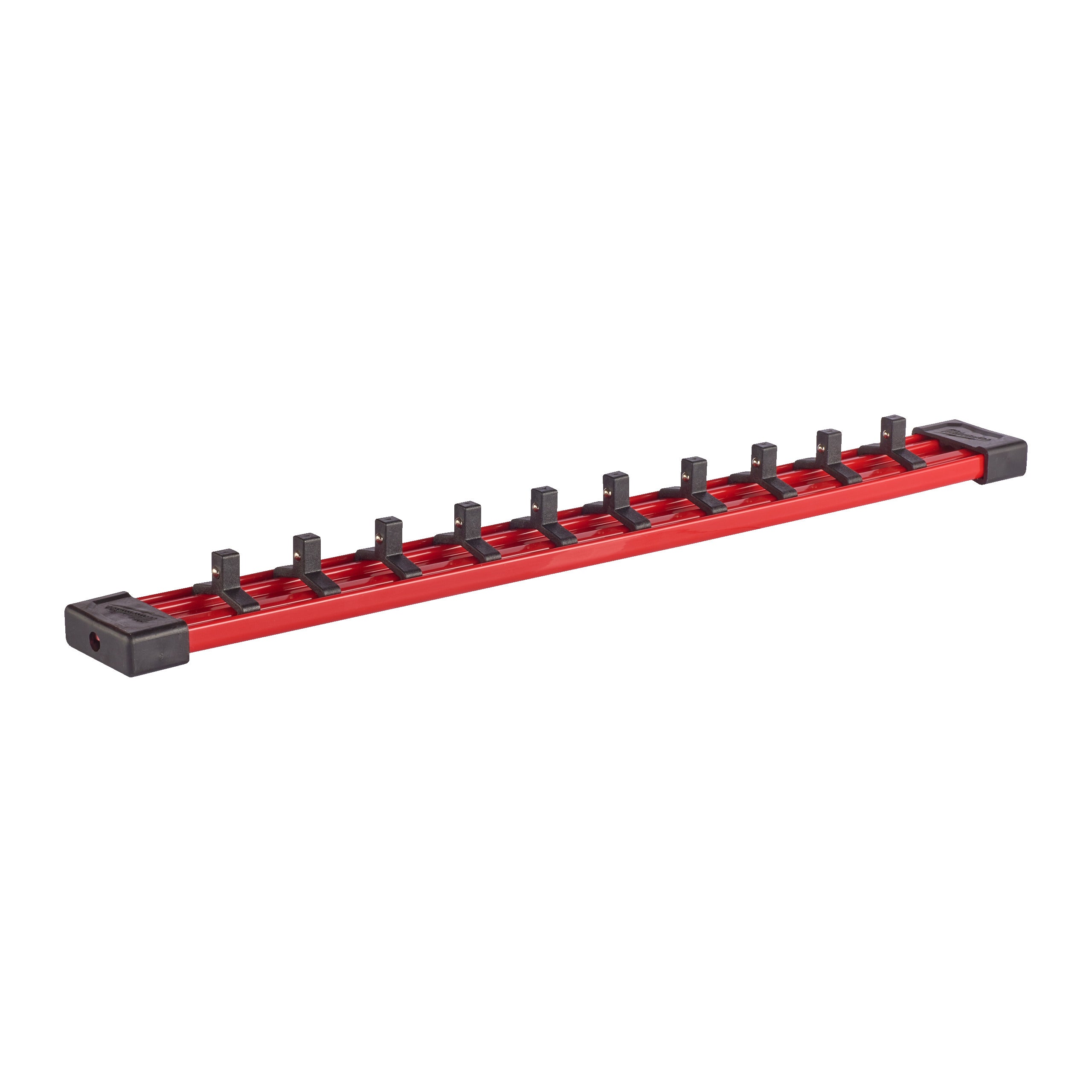 Șină și cleme pentru cheile tubulare de impact Milwaukee 1/4" impact socket rail 350 mm, cod 4932480444