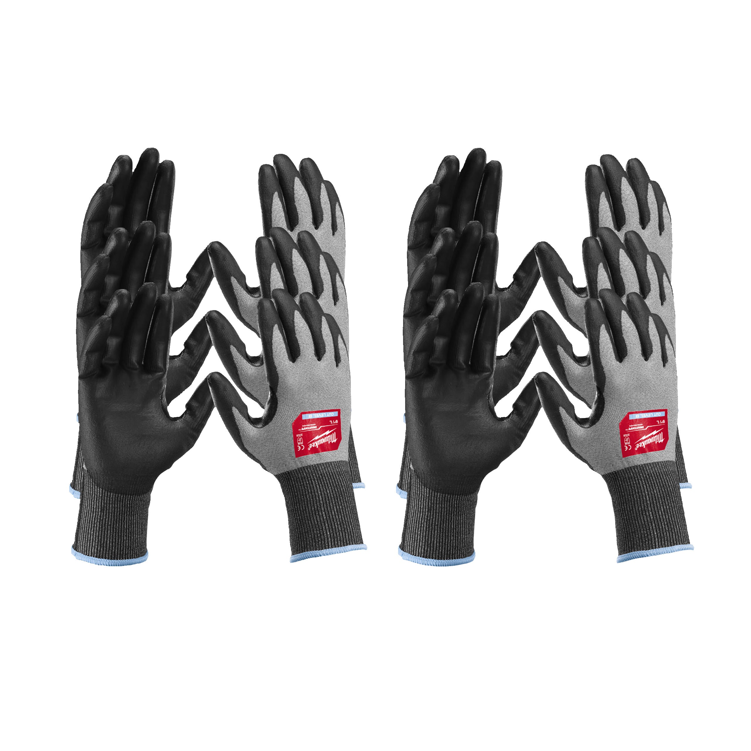 Mănuși de protecție cu înaltă dexteritate - nivel de tăiere B Milwaukee Pack Hi-Dex Cut B Gloves - 9/L, cod 4932480508