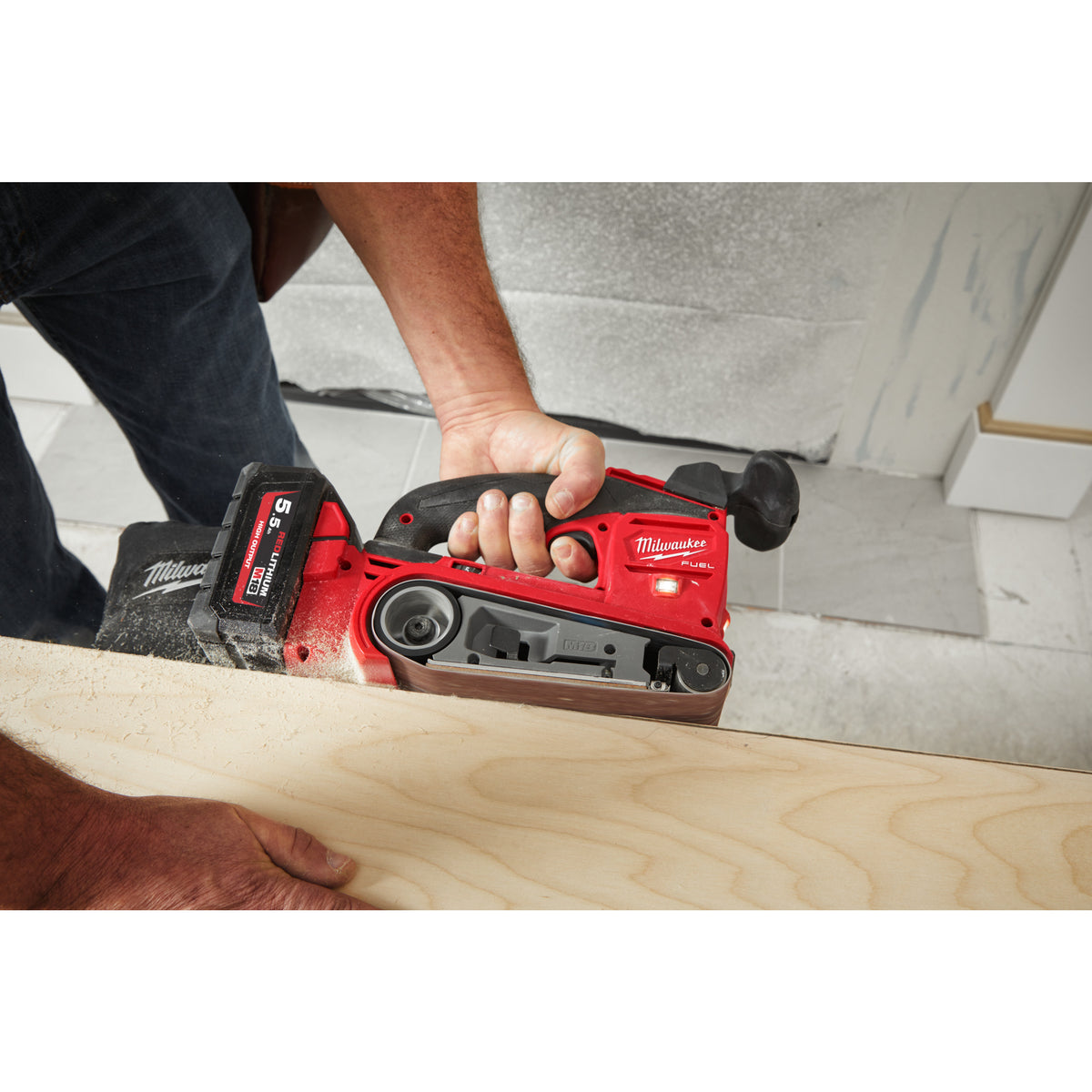 Benzi abrazive Milwaukee 75 x 457 P40 - 5 pcs, cod 4932480546