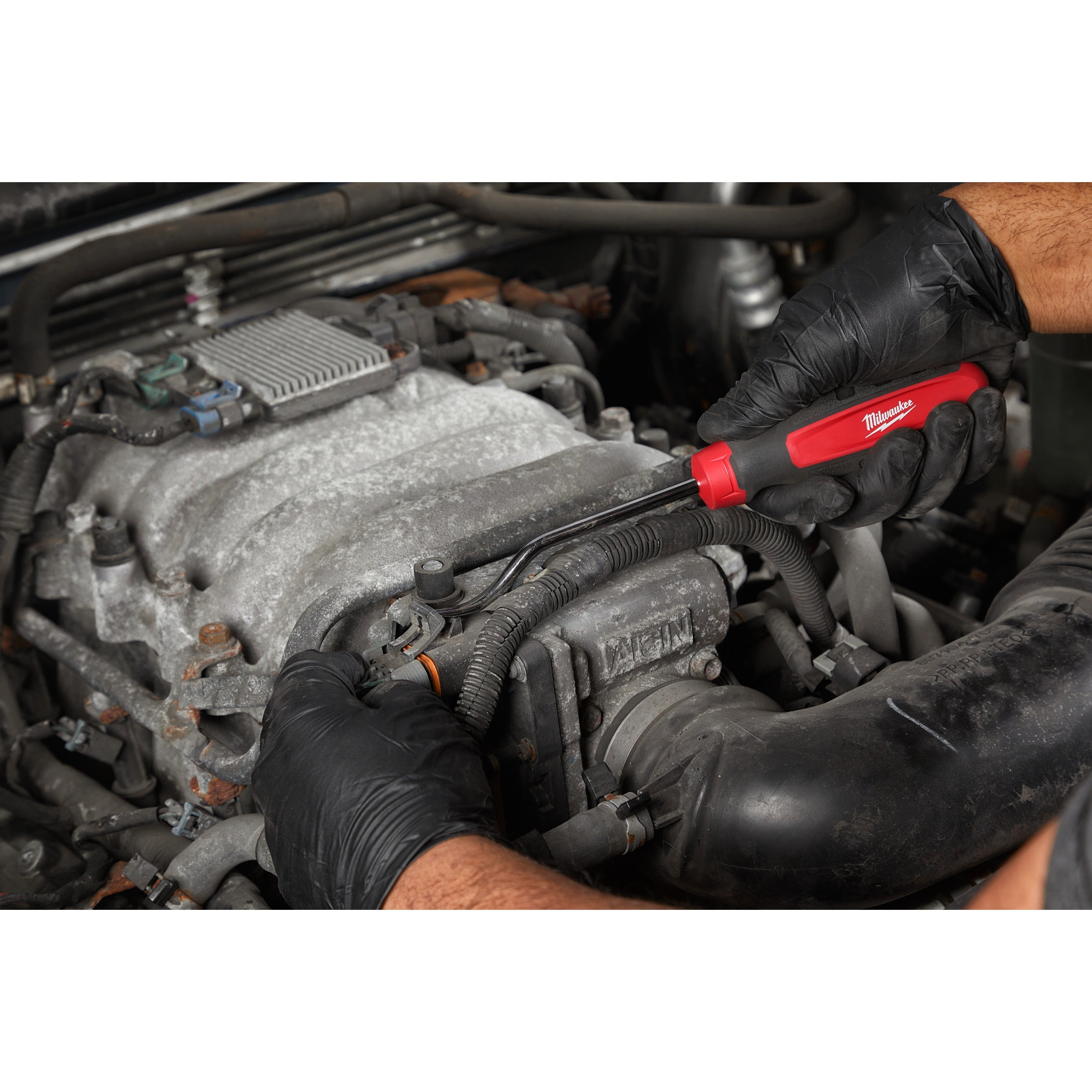 Set instrumente cu cârlig și vârf ascuțit Milwaukee Hose Pick - Flat Tip, cod 4932480570