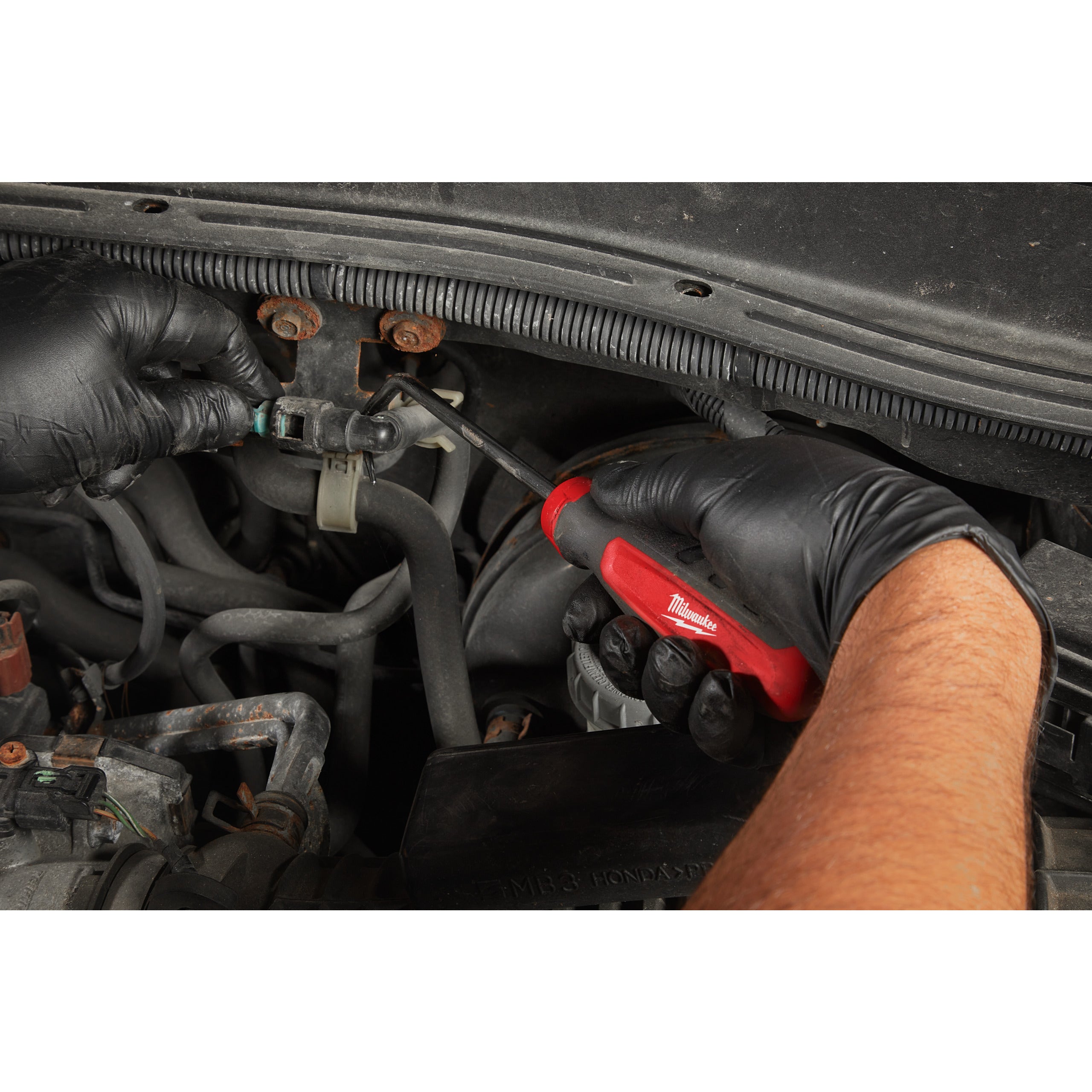 Set instrumente cu cârlig și vârf ascuțit Milwaukee Hose Pick - Bent 45 Degree, cod 4932480573