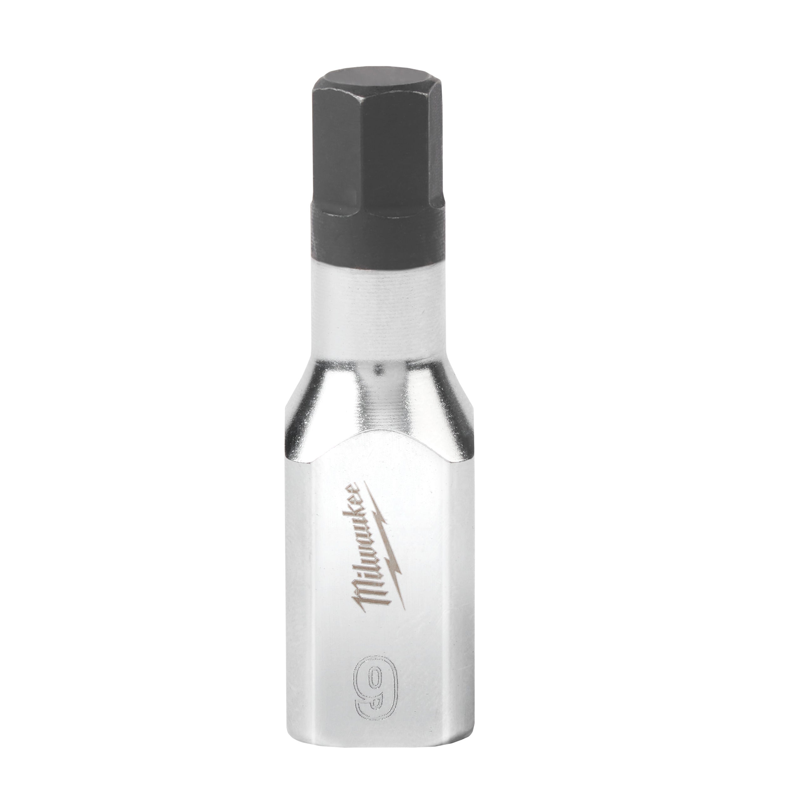 Cap cheie tubulară cu bit ⅜″ Hex Milwaukee 3/8" Drive 9 mm Hex Bit Socket, cod 4932480836