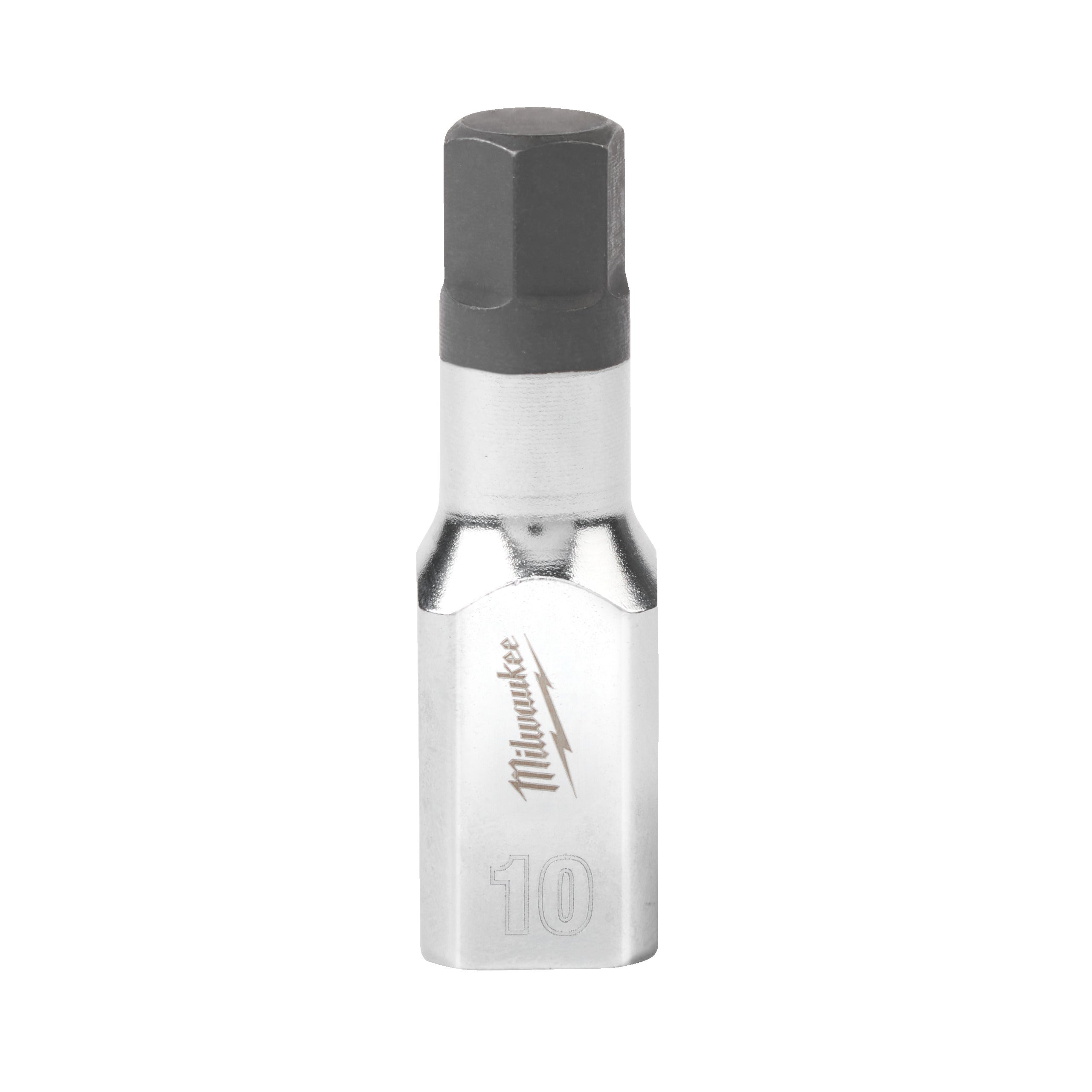 Cap cheie tubulară cu bit ⅜″ Hex Milwaukee 3/8" Drive 10 mm Hex Bit Socket, cod 4932480837
