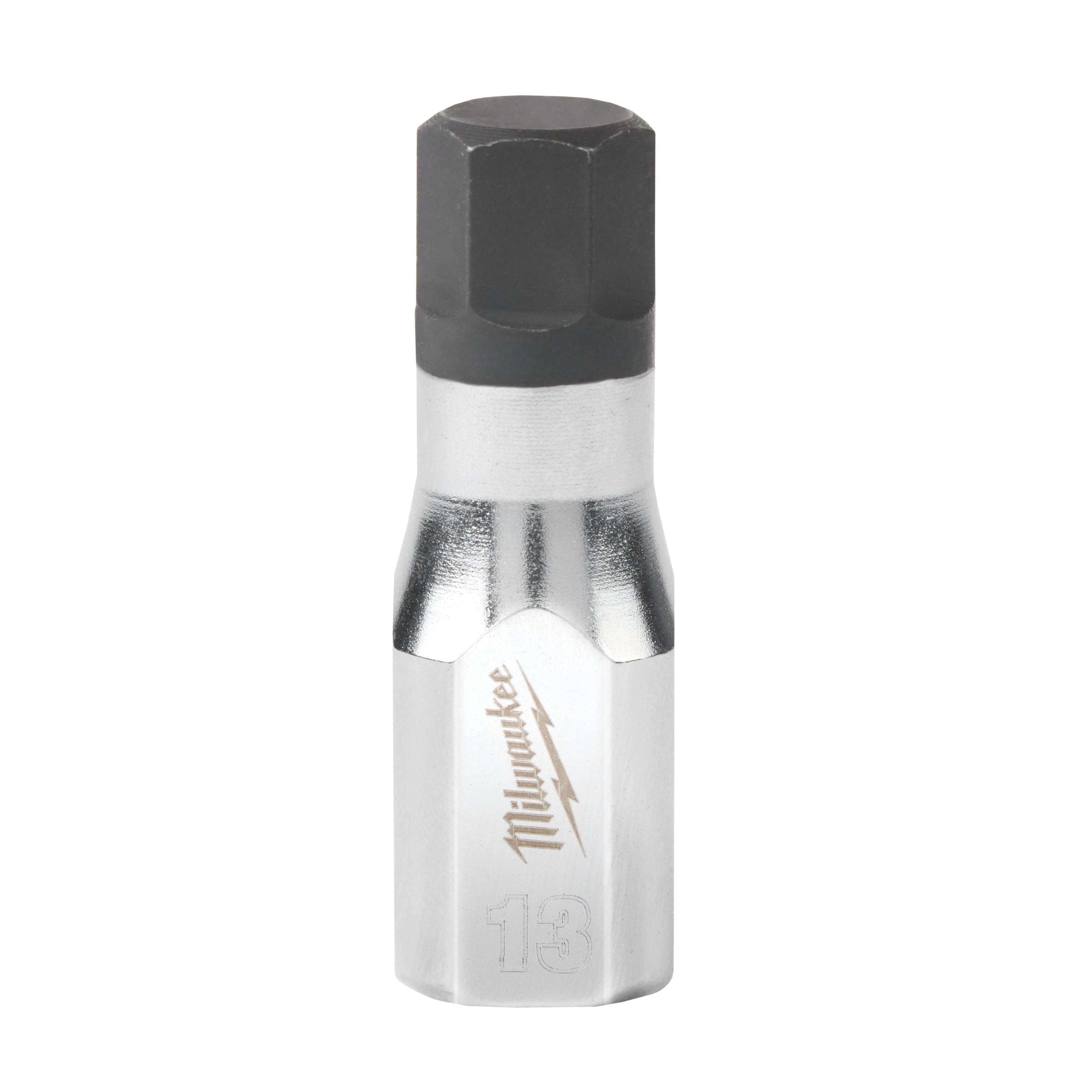 Cap cheie tubulară cu bit ⅜″ Hex Milwaukee 3/8" Drive 13 mm Hex Bit Socket, cod 4932480840