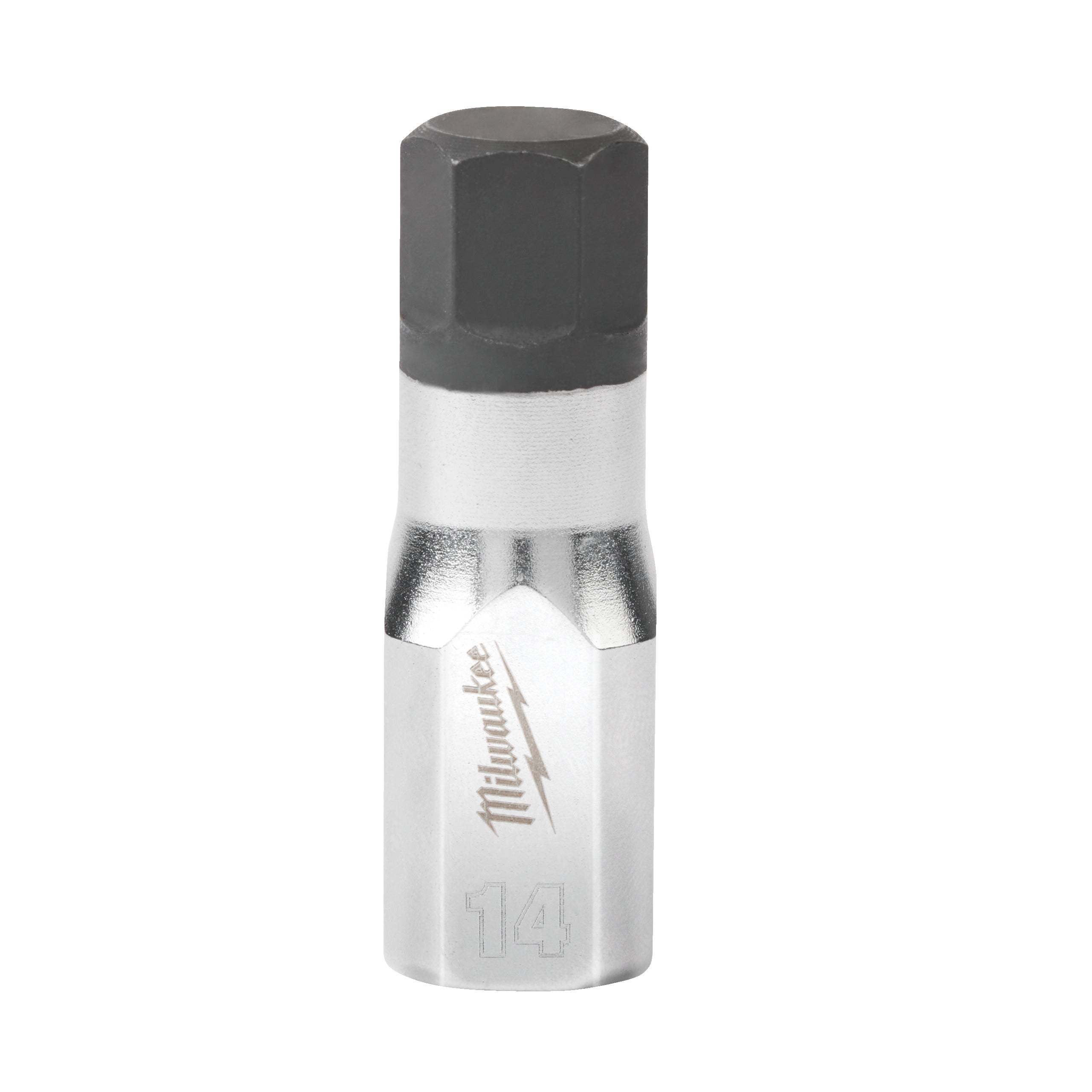 Cap cheie tubulară cu bit ⅜″ Hex Milwaukee 3/8" Drive 14 mm Hex Bit Socket, cod 4932480841