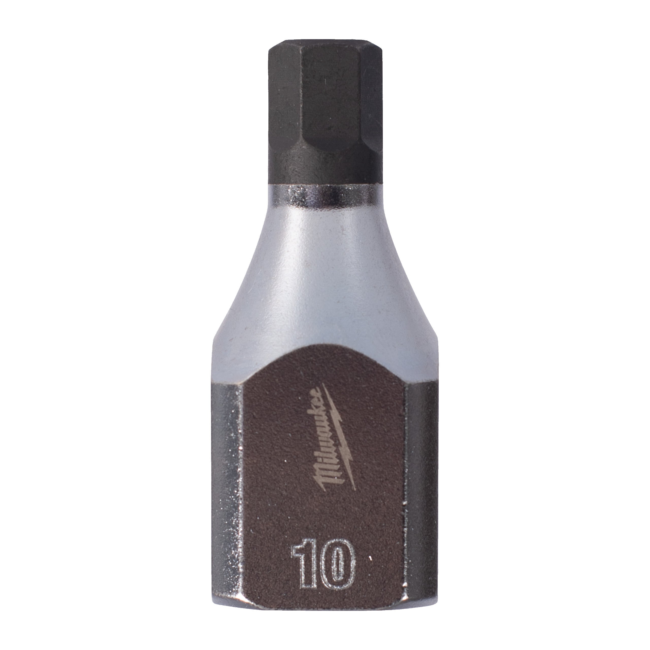 Cap cheie tubulară cu bit ½″, hex Milwaukee 1/2" Drive 10mm Hex Bit Socket, cod 4932480848