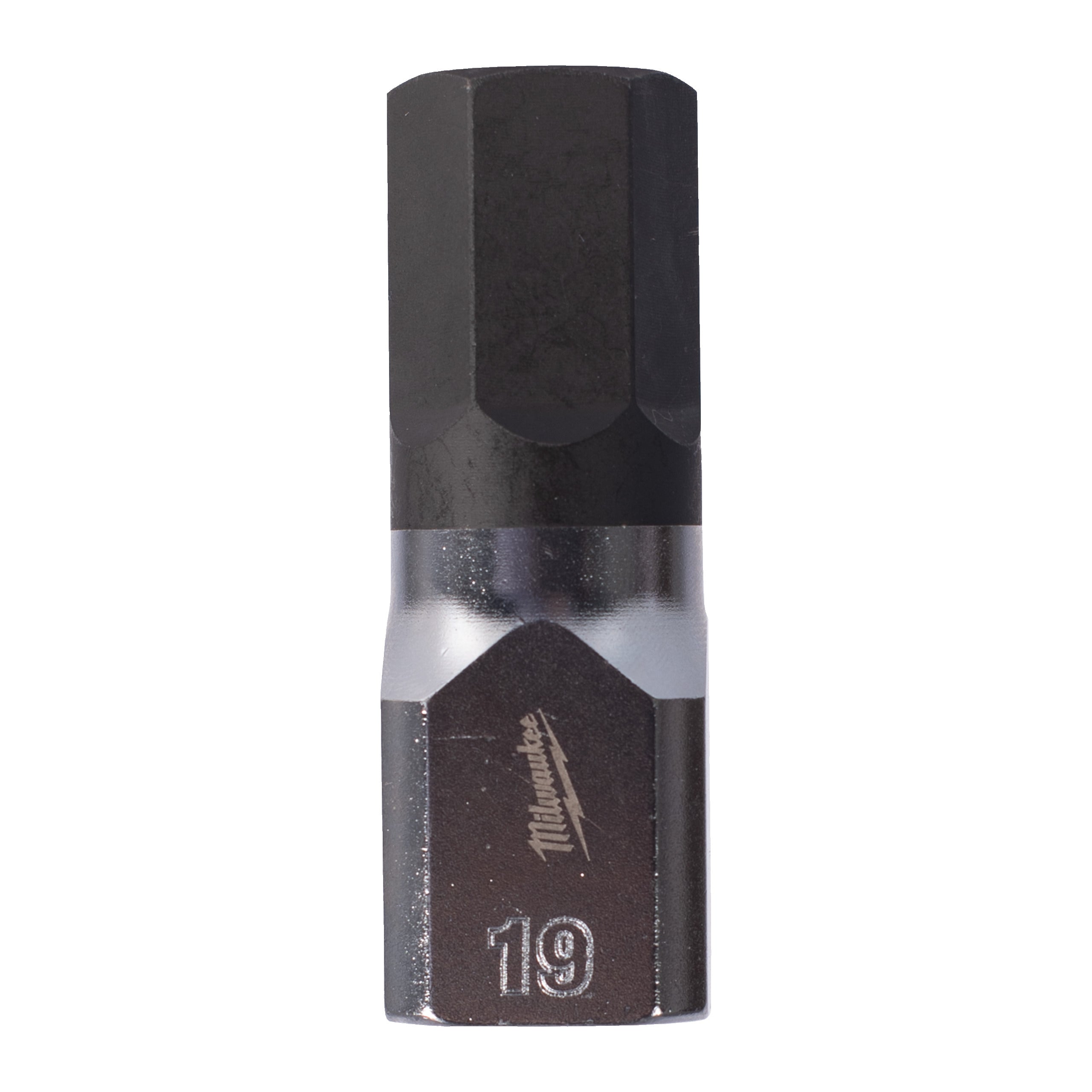 Cap cheie tubulară cu bit ½″, hex Milwaukee 1/2" Drive 19mm Hex Bit Socket, cod 4932480852