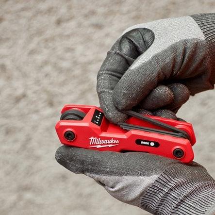 Set 9 imbusuri pliabile imperiale, Milwaukee, cod 4932493614 - BIG STORE (Dynamic Tools SRL)