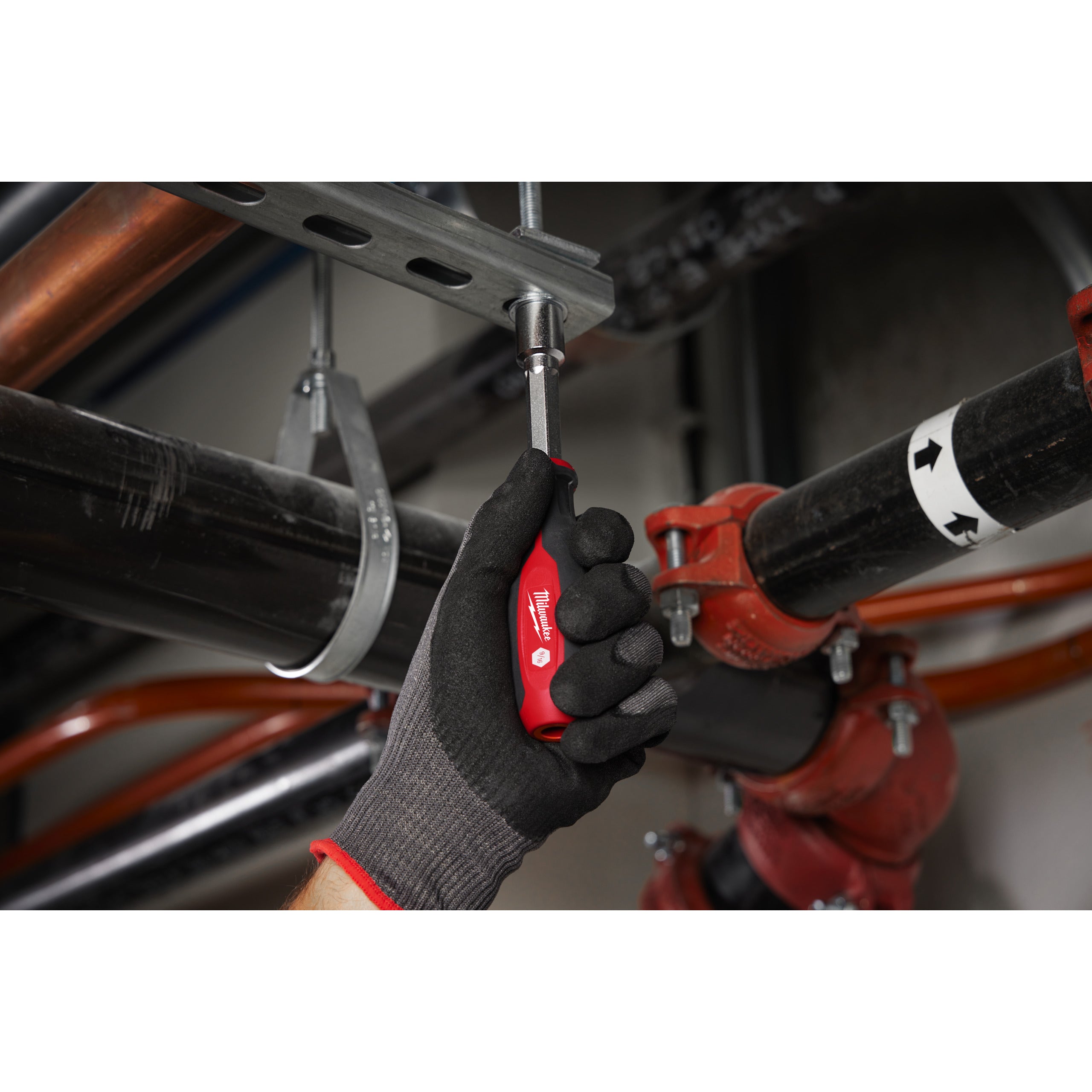 Șurubelniță cap hexagonal HOLLOWCORE™ Milwaukee 5 mm HollowCore Nut Driver, cod 4932492365