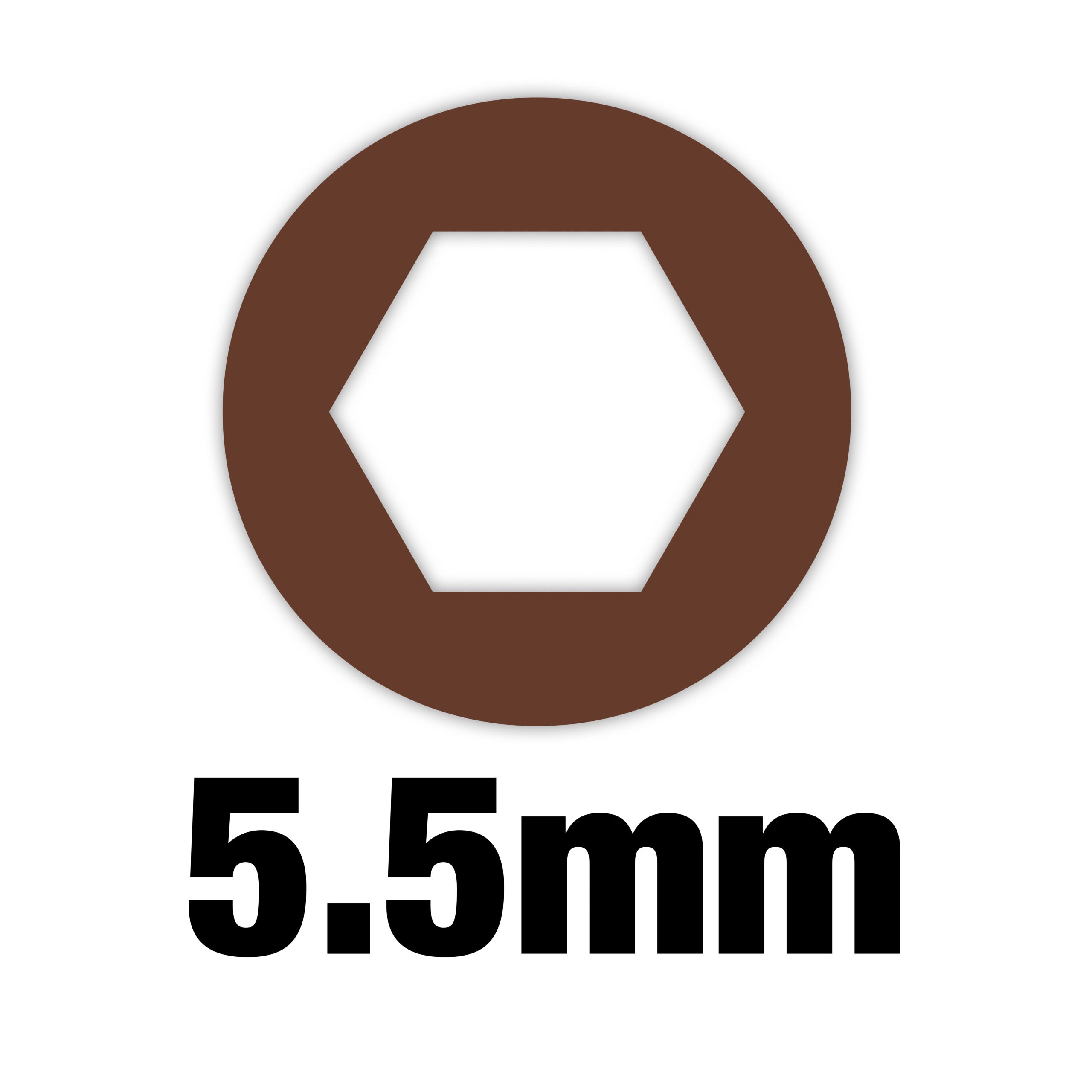 Șurubelniță cap hexagonal HOLLOWCORE™ Milwaukee 5.5 mm HollowCore Nut Driver, cod 4932492366