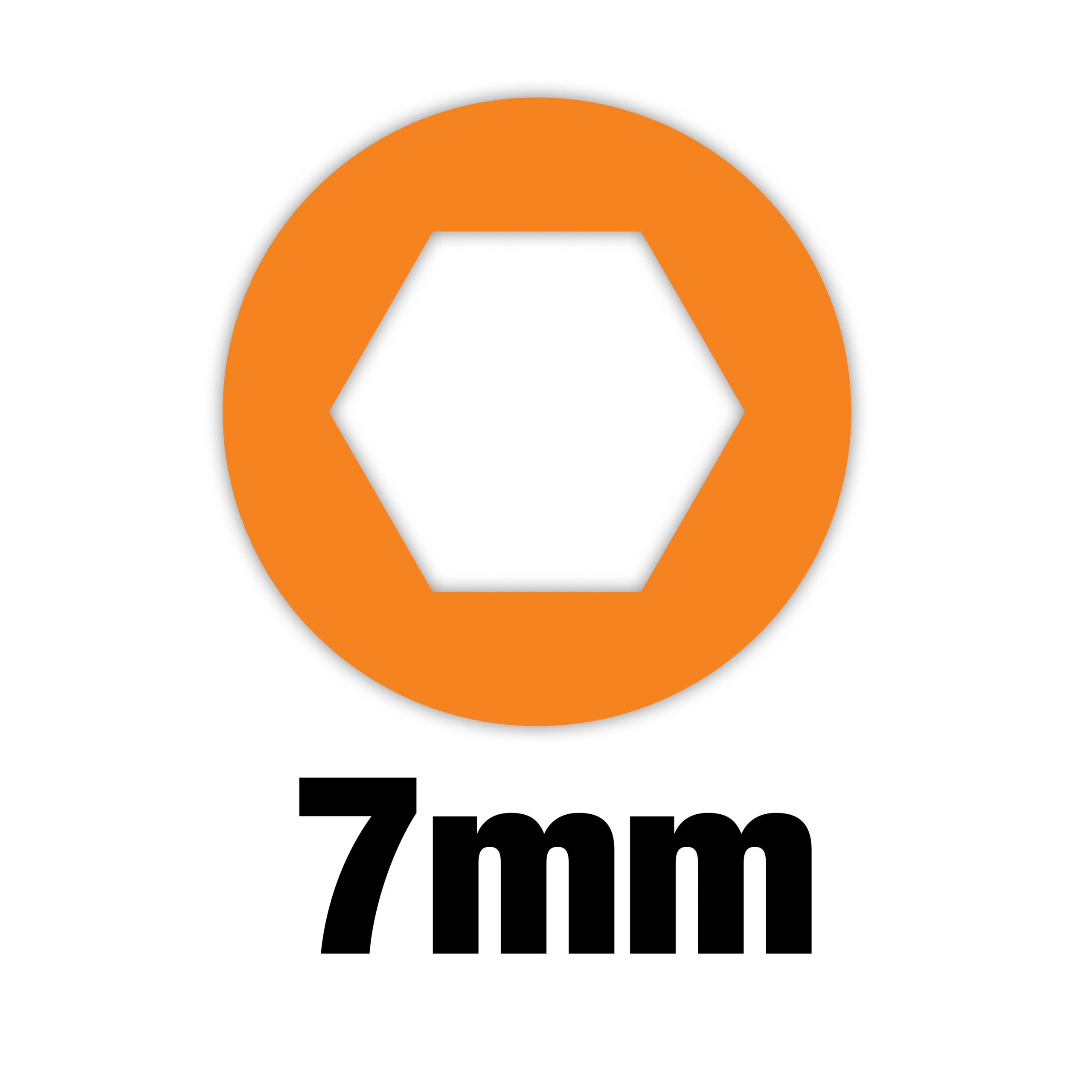 Șurubelniță cap hexagonal HOLLOWCORE™ Milwaukee 7 mm HollowCore Nut Driver, cod 4932492368