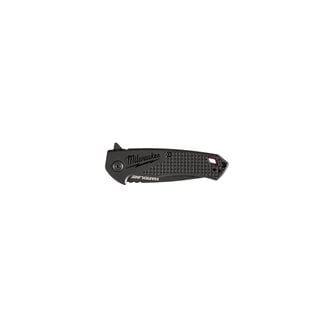 Cuțit utilitar pliabil Milwaukee HARDLINE™ cu lamă netedă, 64 mm, cod 4932492452 - BIG STORE (Dynamic Tools SRL)