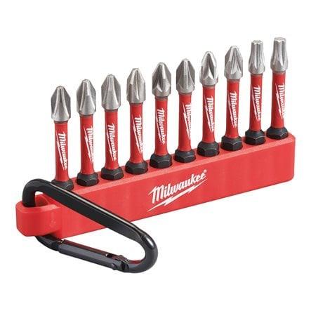 Set biți SHOCKWAVE™ IMPACT DUTY 10 buc, Milwaukee cod 4932492939 - BIG STORE (Dynamic Tools SRL)