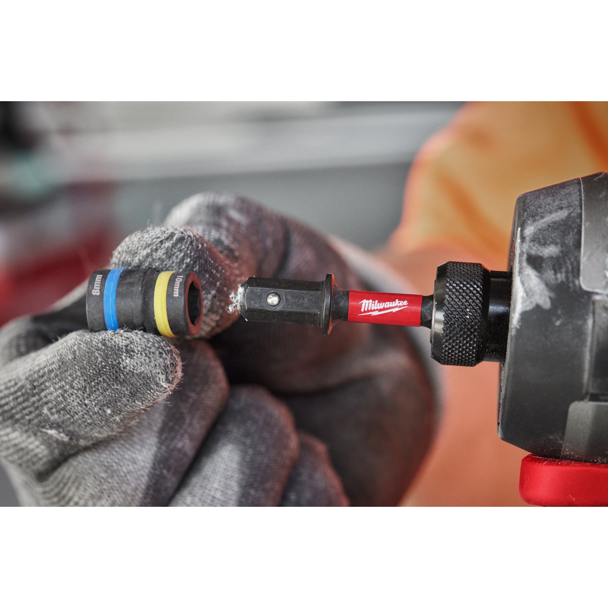 Adaptoare magnetice SHOCKWAVE™ Dual Milwaukee Nut Driver Mag ShW HEX Dual 8-10mm, cod 4932493344