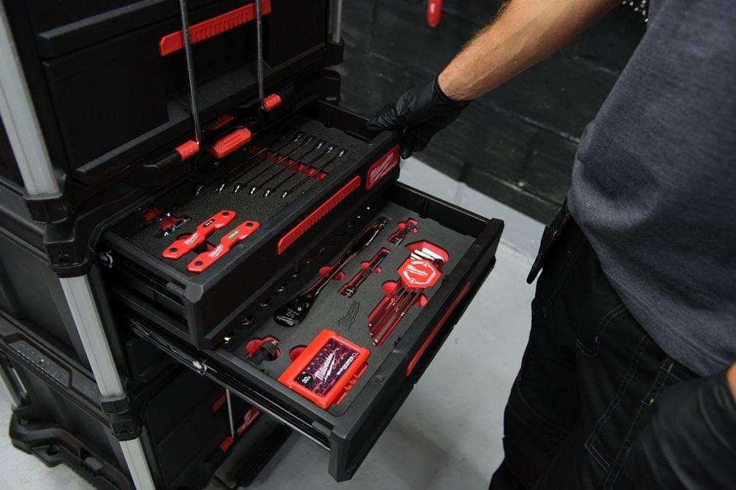 Inserție din spumă pentru PACKOUT Milwaukee, 55 buc, cod 4932493640 - BIG STORE (Dynamic Tools SRL)