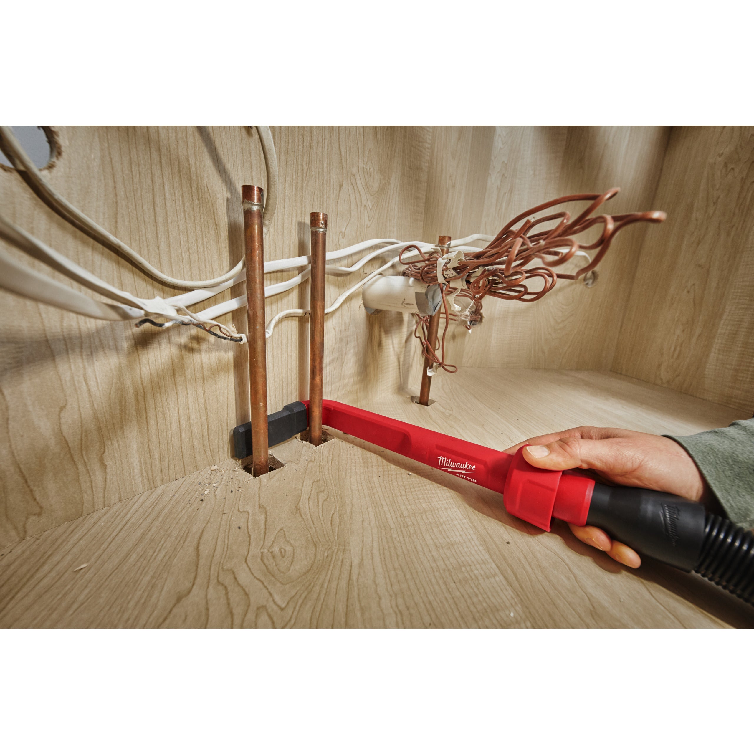 Atașament AIR-TIP™ pentru aspirator AIR-TIP™ Cap lung de aspirare la unghi drept, 4 în 1 Milwaukee AT-12, cod 4932498021