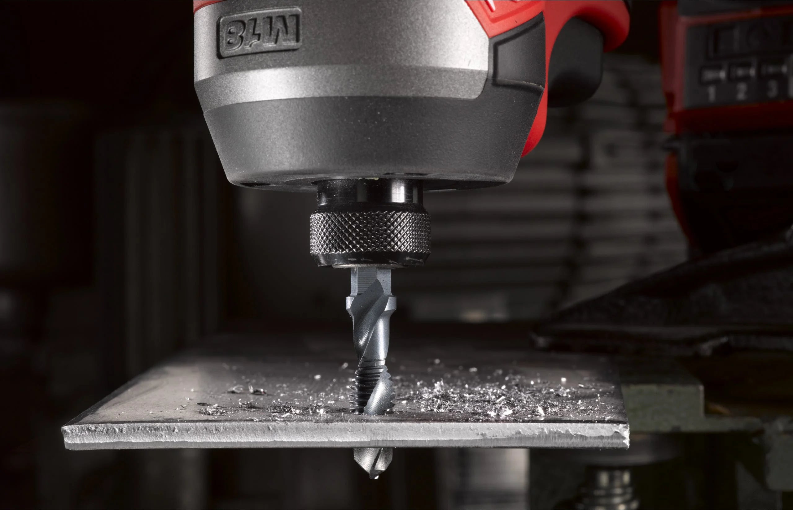 Set 6 burghie pentru metal HSS-G combi, 1/4" HEX