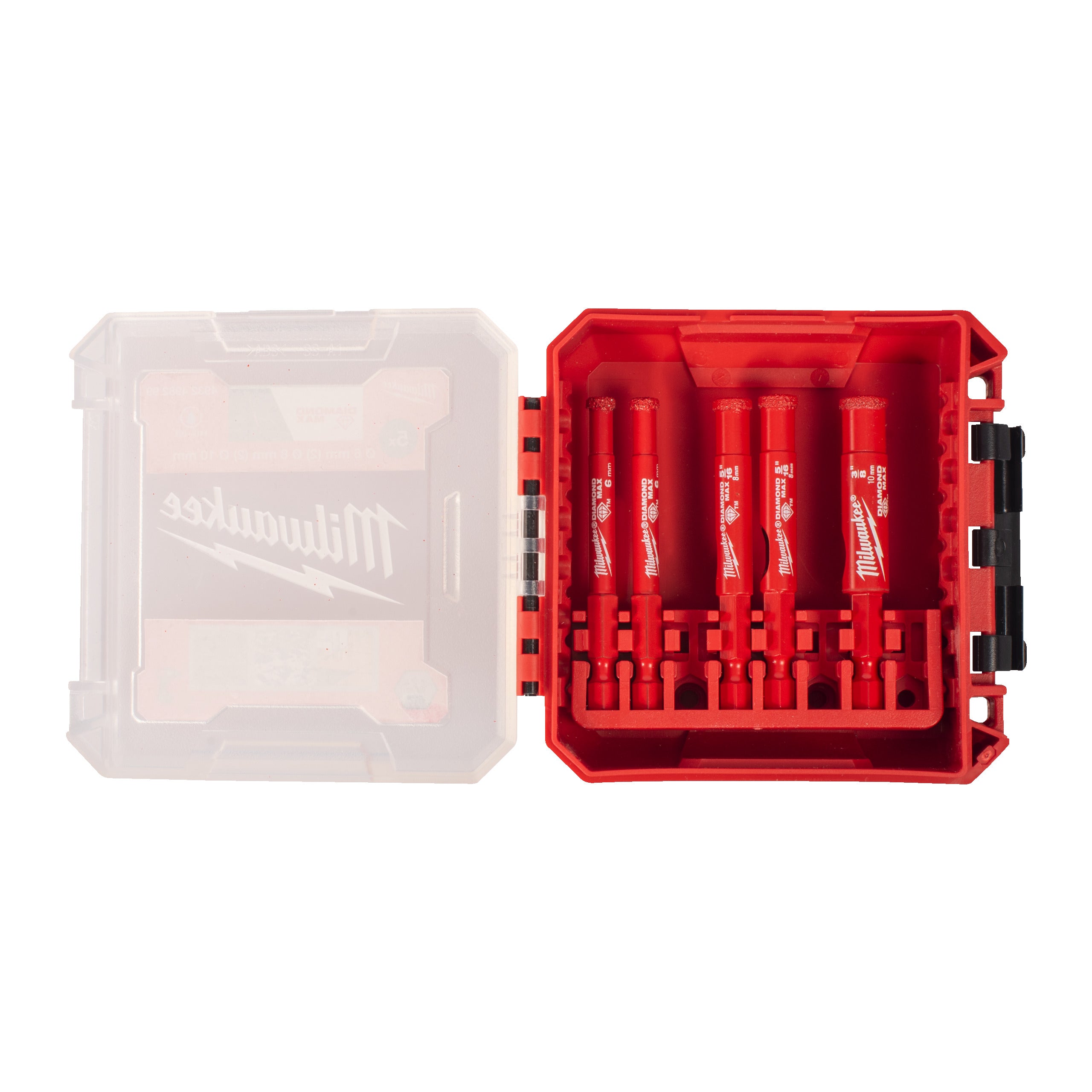 Carotă diamantată Burghie DIAMOND MAX™ ¼″ pentru găurire umedă Milwaukee Diamond Max Drill Set 1, cod 4932498299