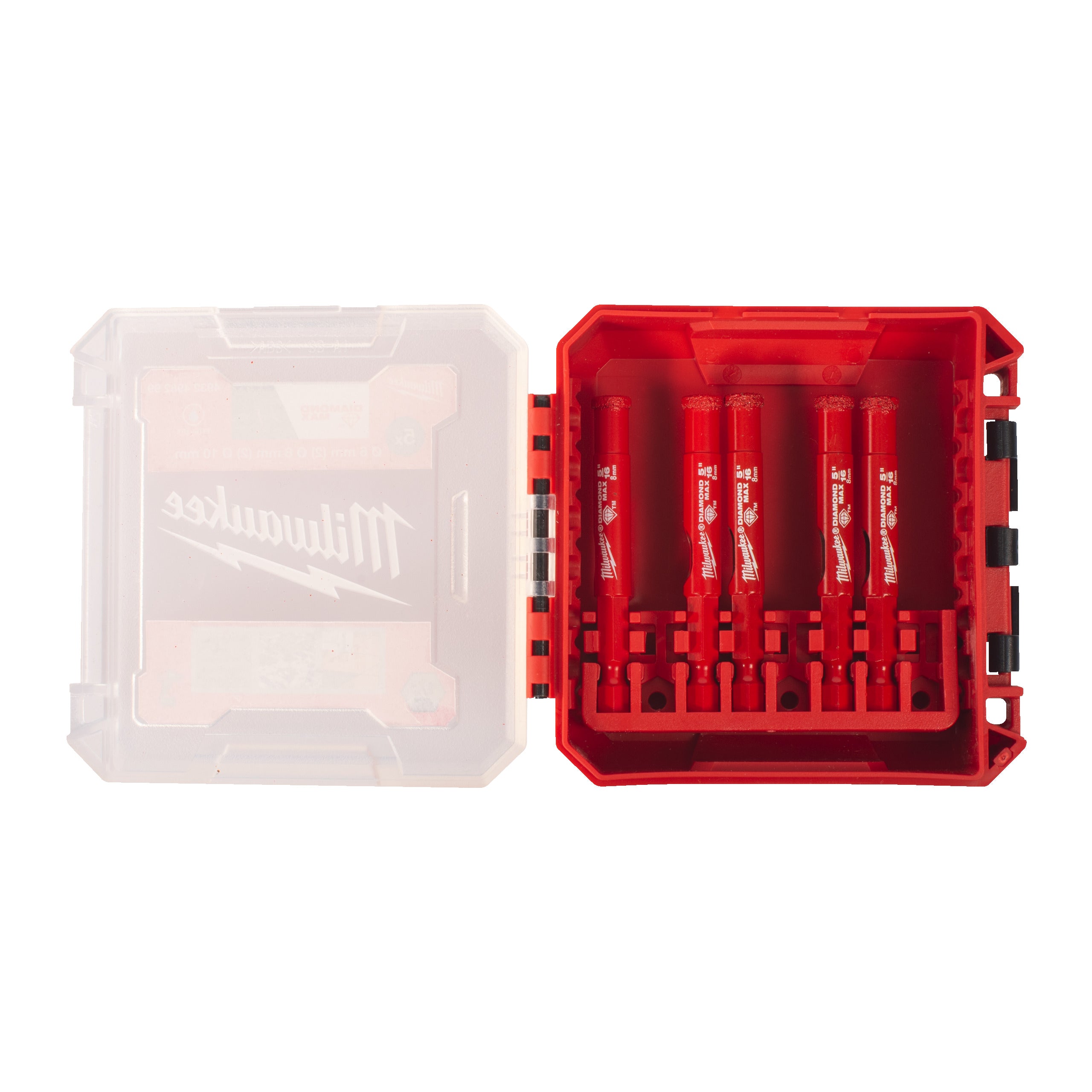 Carotă diamantată Burghie DIAMOND MAX™ ¼″ pentru găurire umedă Milwaukee Diamond Max Drill Set 3, cod 4932498301