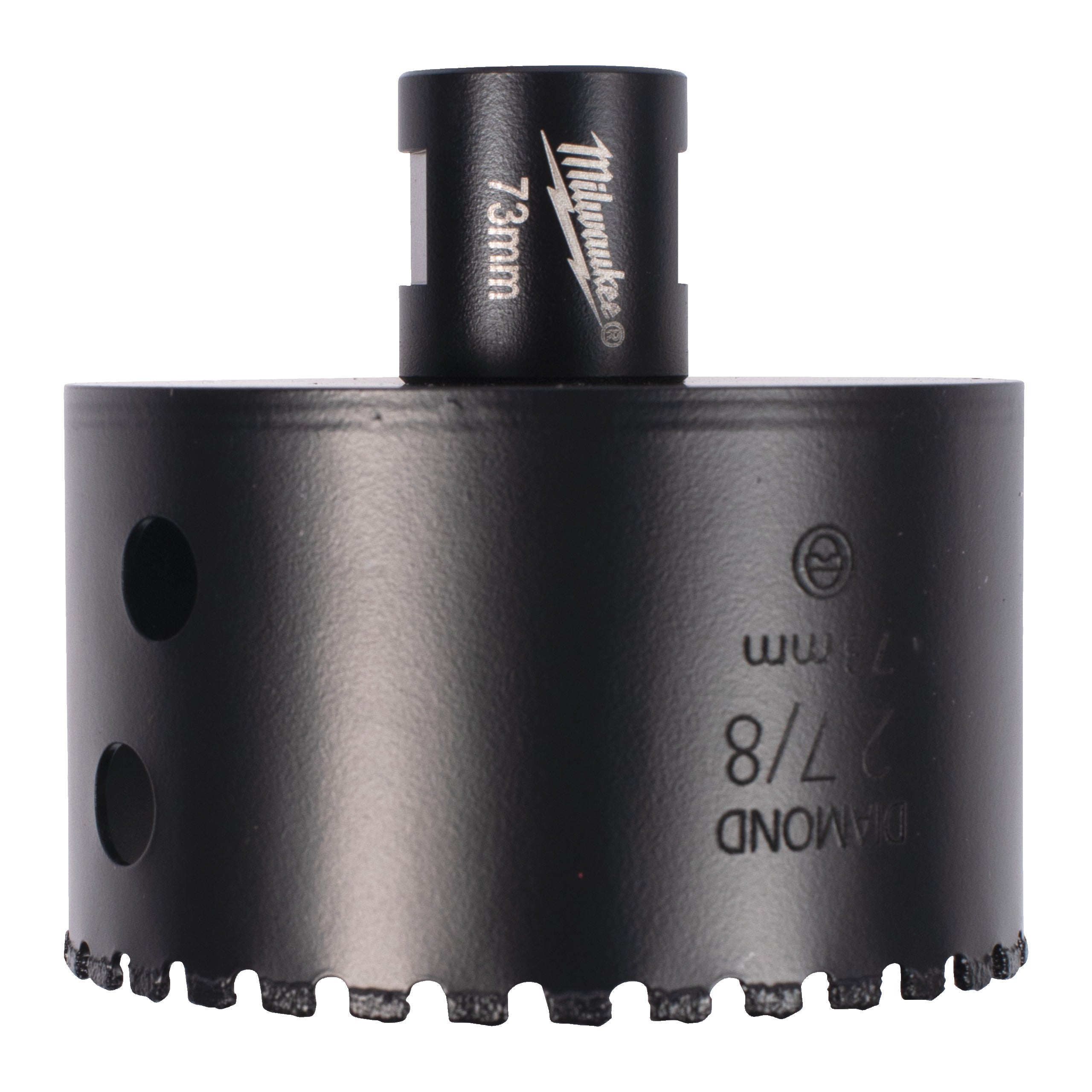 Carotă diamantată Burghie diamantate M14 pentru găurire uscată Milwaukee M14 Diamond Drill 73mm, cod 4932498362